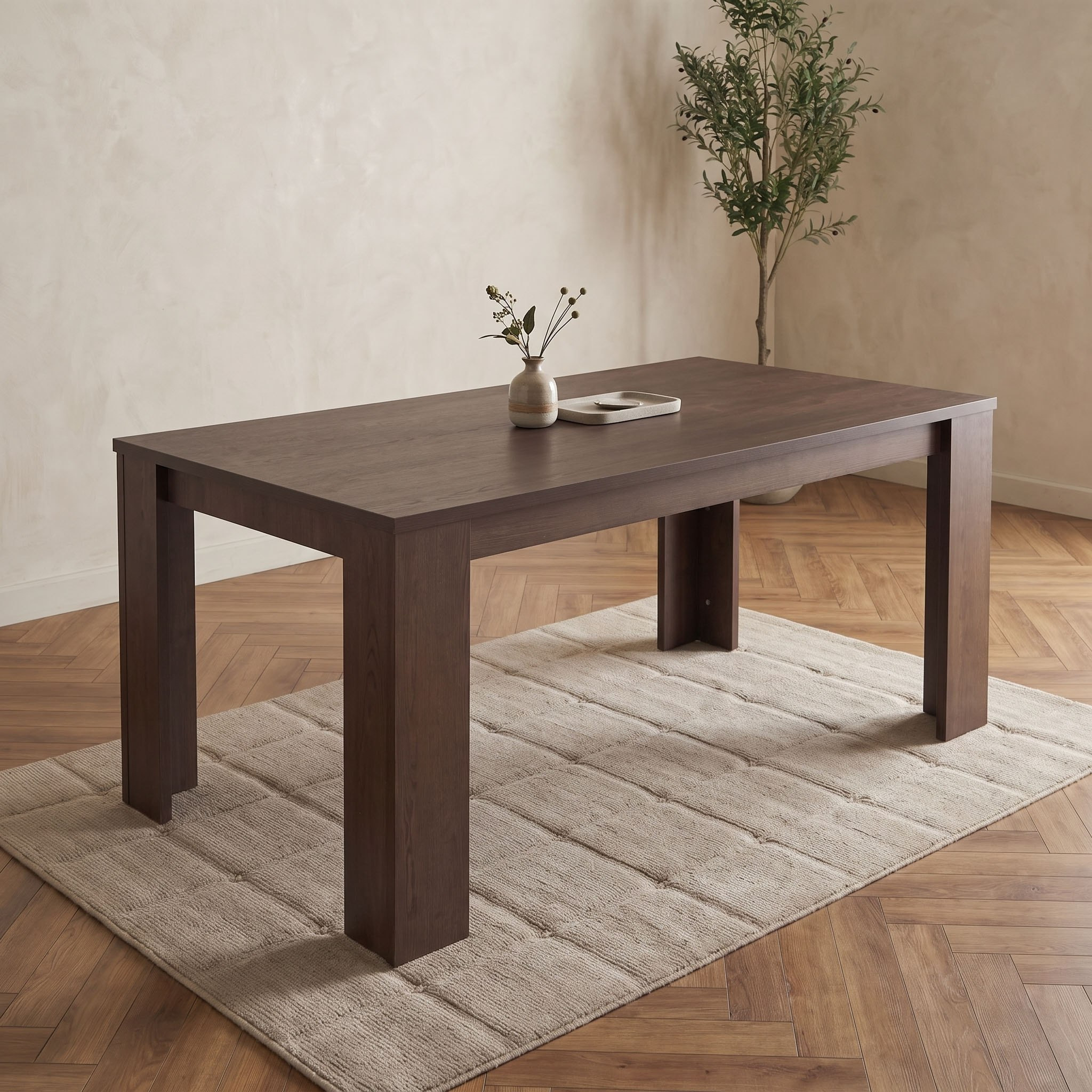 Riccardo Nordi 6-Seater Dining Set-hbxfurniture-diningtablesandsets-diningsets-sixseater-image-2