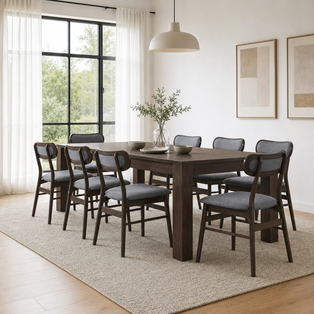 Riccardo Nordi 8-Seater Dining Set-hbxfurniture-diningtablesandsets-diningsets-eightseater-image-1