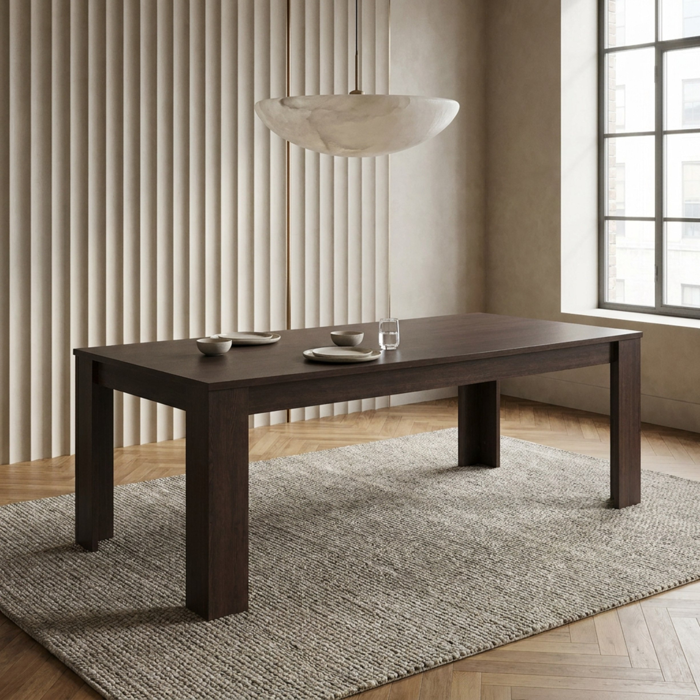 Riccardo Caspian 8-Seater Dining Set-hbxfurniture-diningtablesandsets-diningsets-eightseater-image-2