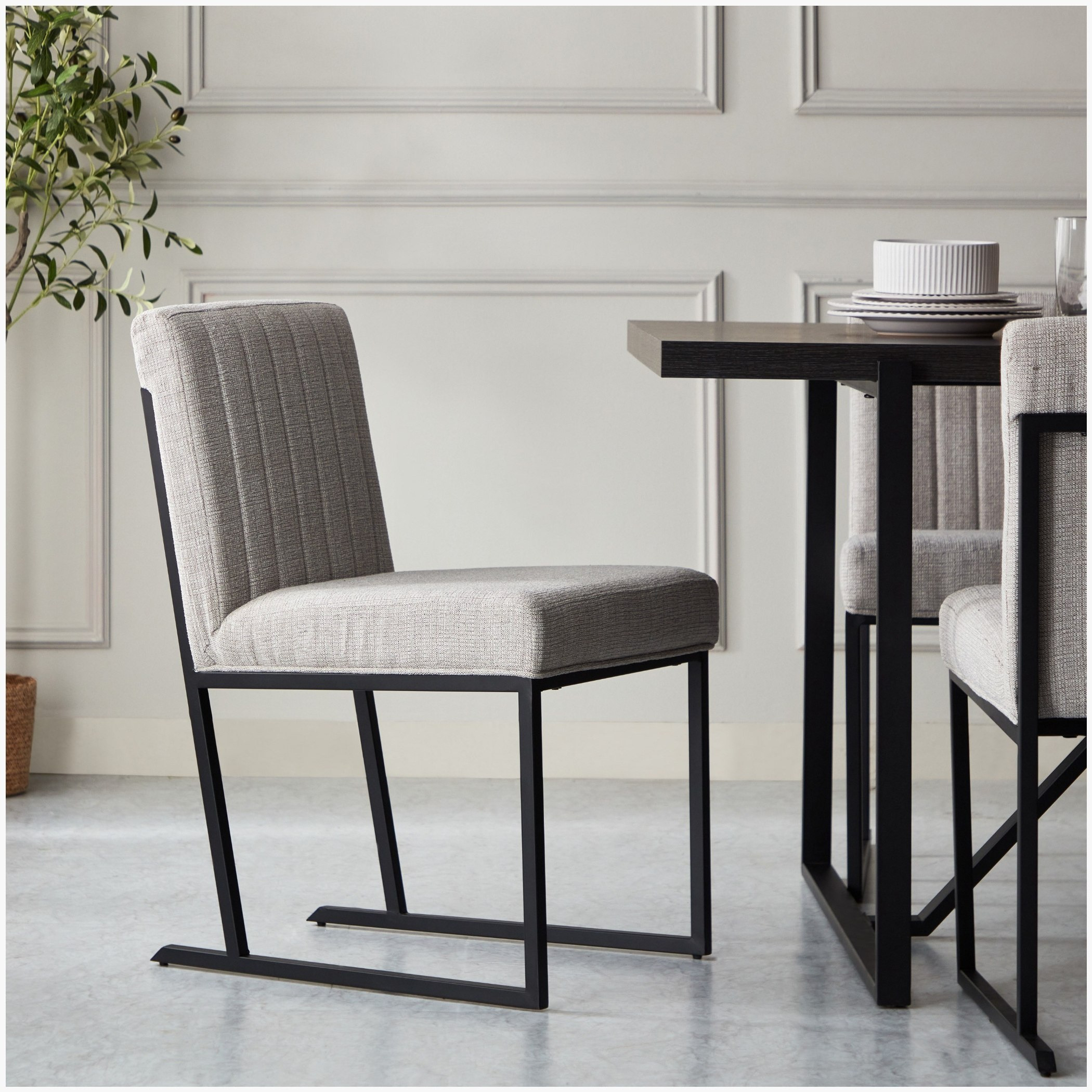 Iris 6-Seater  A-Leg Dining Set-hbxfurniture-diningtablesandsets-diningsets-sixseater-image-7