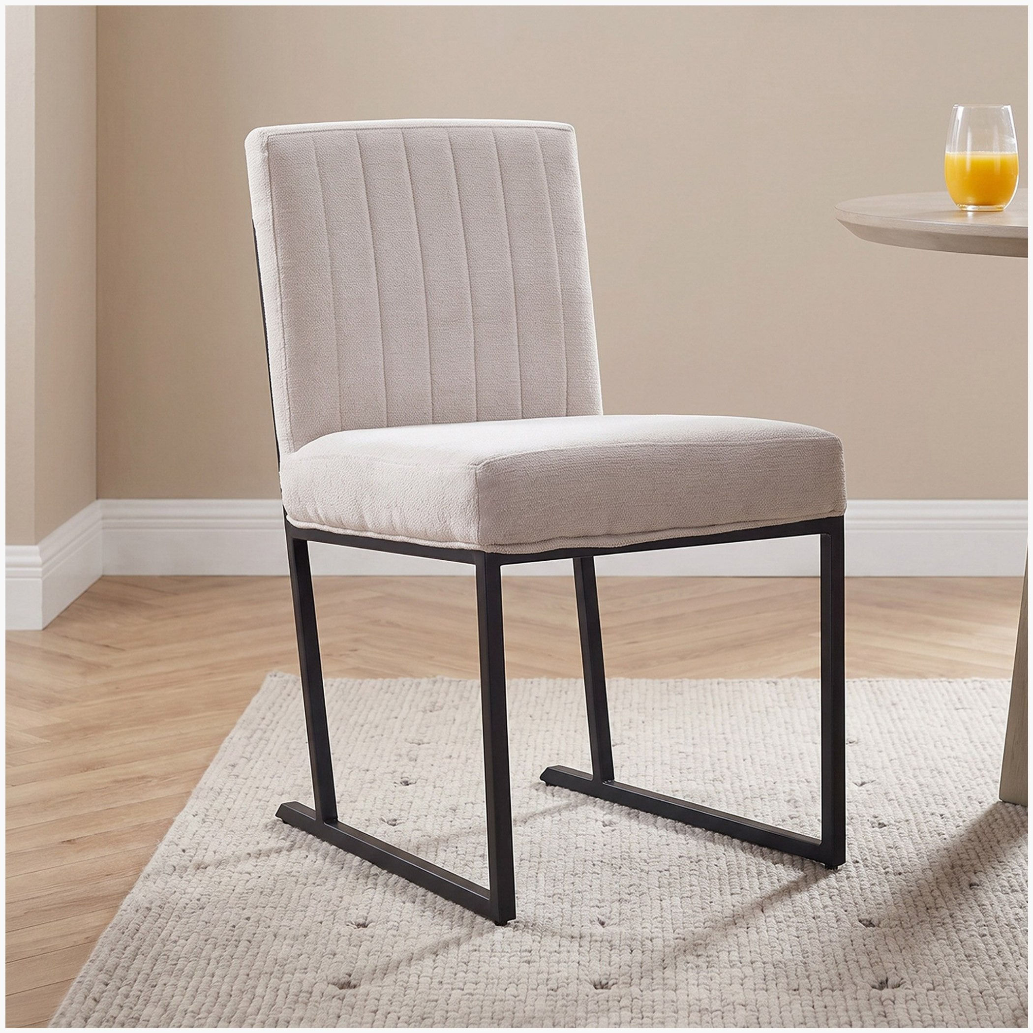 Iris 6-Seater U-Leg Dining Set-hbxfurniture-diningtablesandsets-diningsets-sixseater-image-2