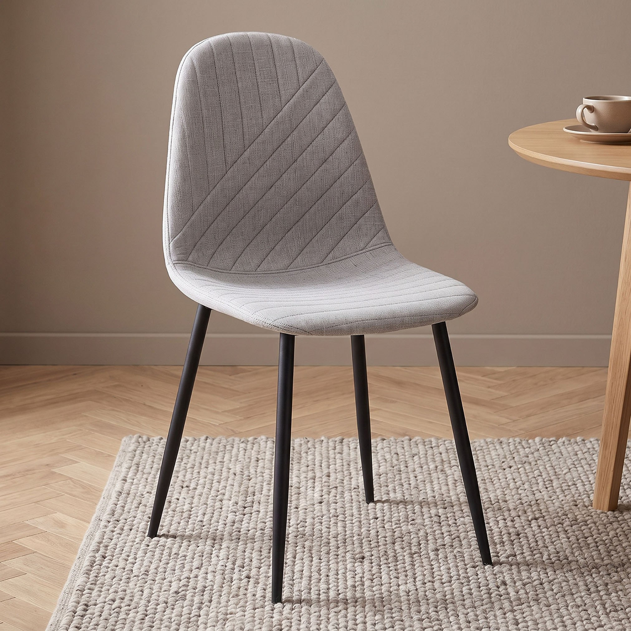 Elvis Finland 4-Seater Round Sintered Stone Dining Set-hbxdiningroom-diningtablesandsets-diningsets-fourseater-image-6