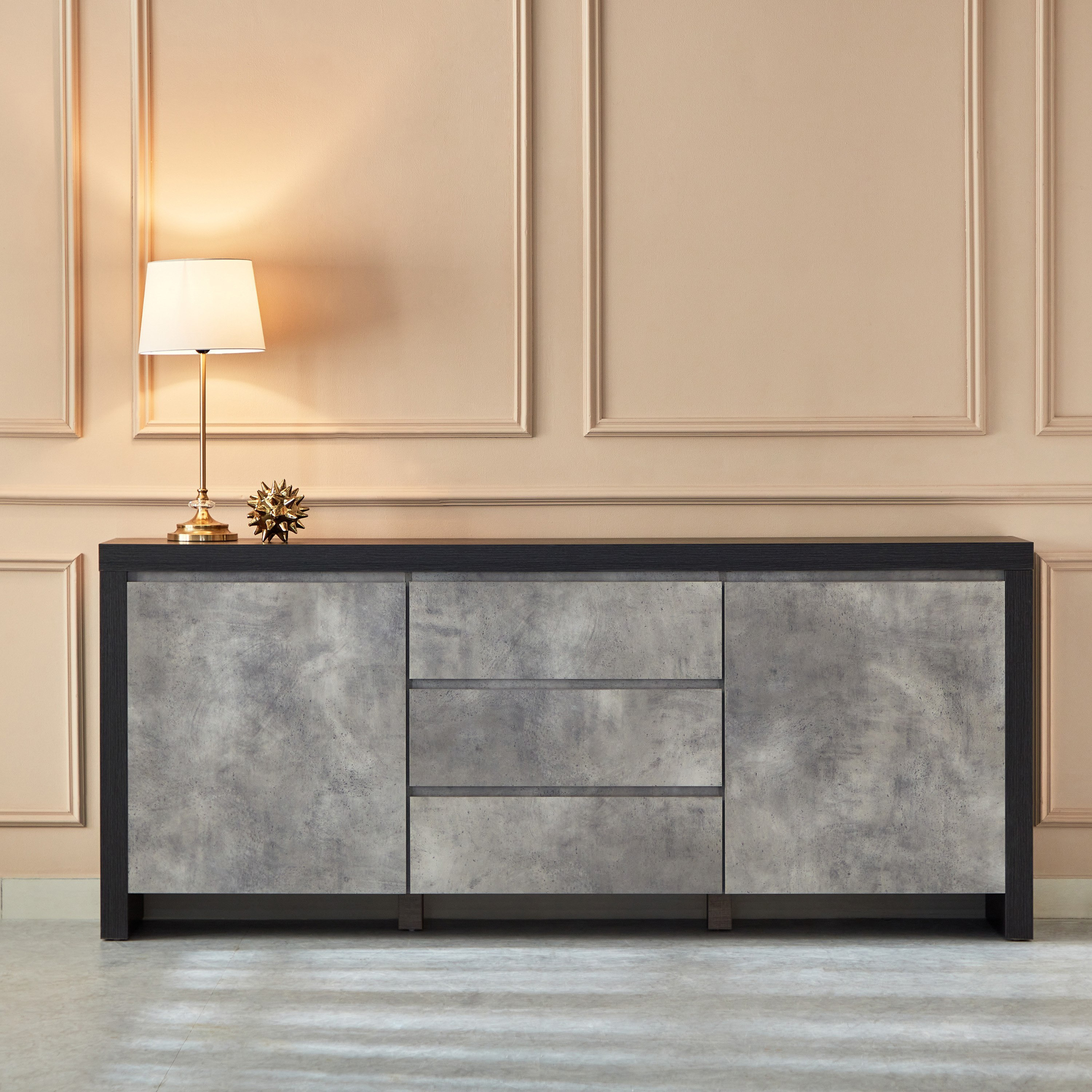 طقم غرفة طعام مانهاتن 8 مقاعد مع بوفيه راقي-hbxfurniture-diningtablesandsets-diningsets-eightseater-image-19