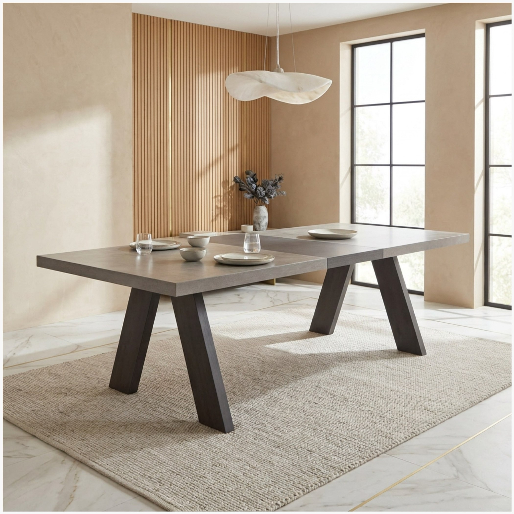 طقم سفرة 10 مقاعد مع خزانة جانبية من مانهاتن مونتانا نكست-hbxfurniture-diningroom-diningsets-tenseater-image-4
