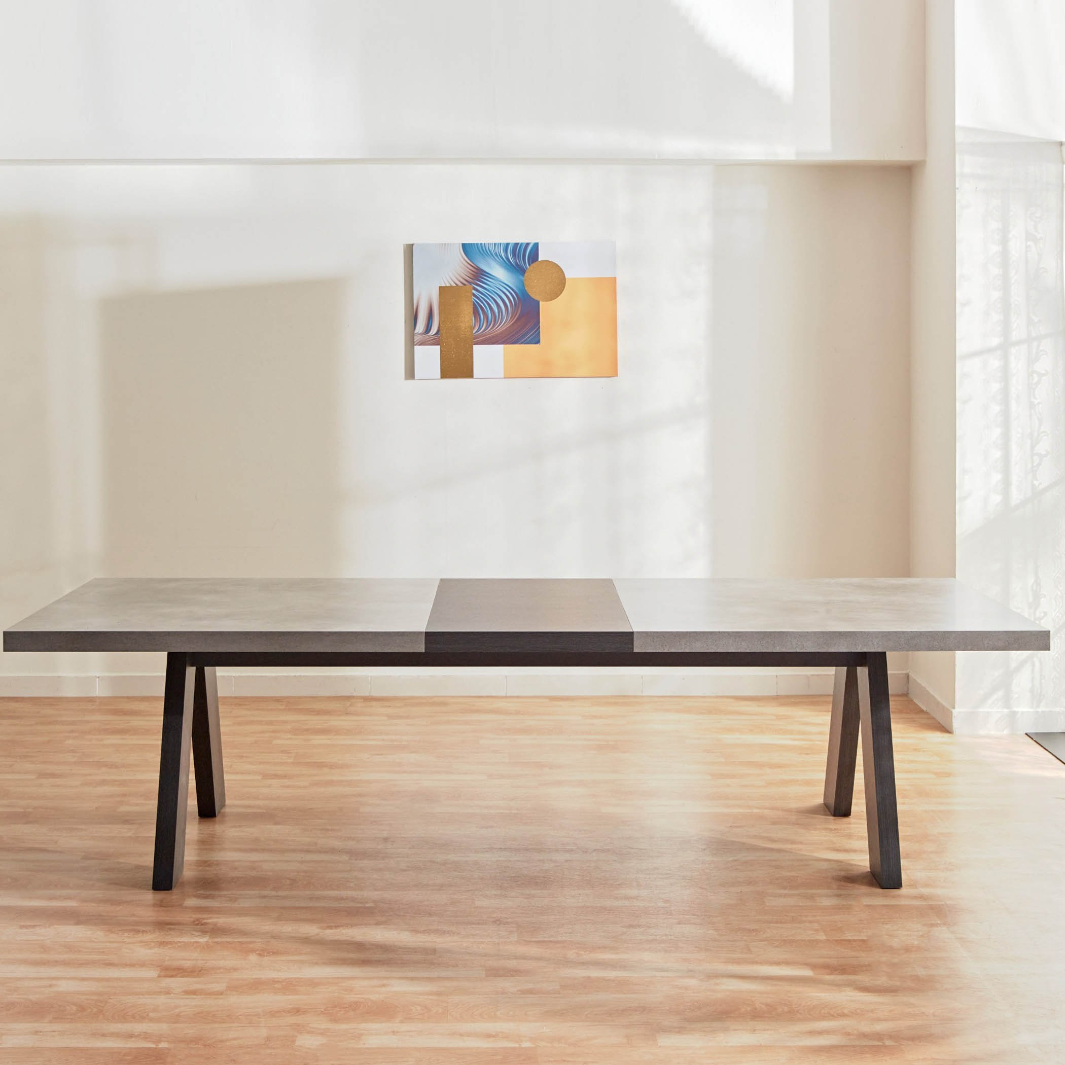 طقم طاولة سفرة 10 مقاعد مع طاولة بوفيه جانبية من مانهاتن مونتانا-hbxfurniture-diningroom-diningsets-tenseater-image-11