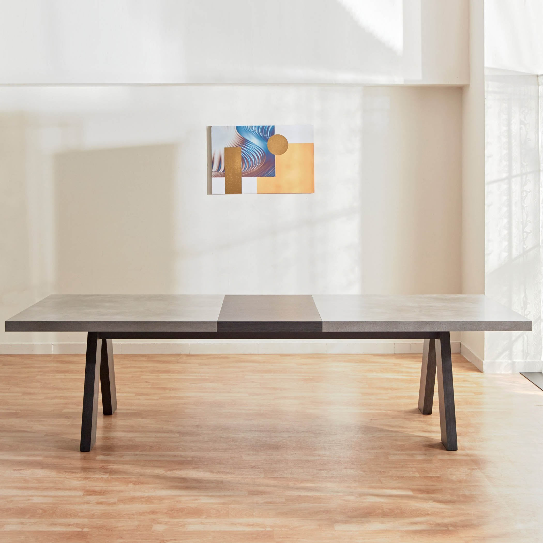 طقم طاولة سفرة مع بوفيه جانبي و12 مقعد من مانهاتن مونتانا إن إكس تي-hbxdiningroom-diningtablesandsets-diningsets-twelveseater-image-14