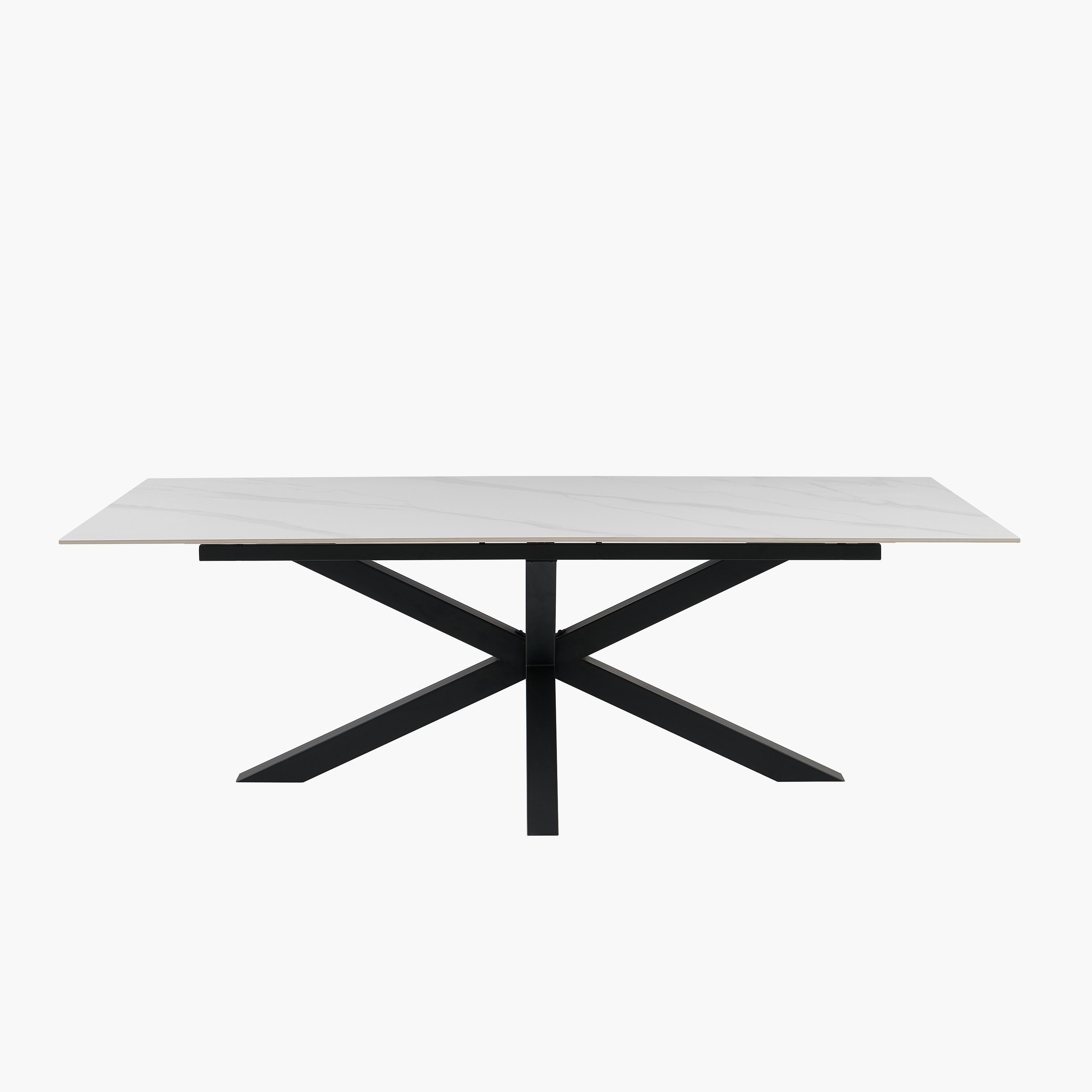 طقم سفرة 8 مقاعد بسطح حجر ملبد مع خزانة جانبية مارويل بطول 2 متر من ويلويك-hbxfurniture-diningtablesandsets-diningsets-eightseater-image-6