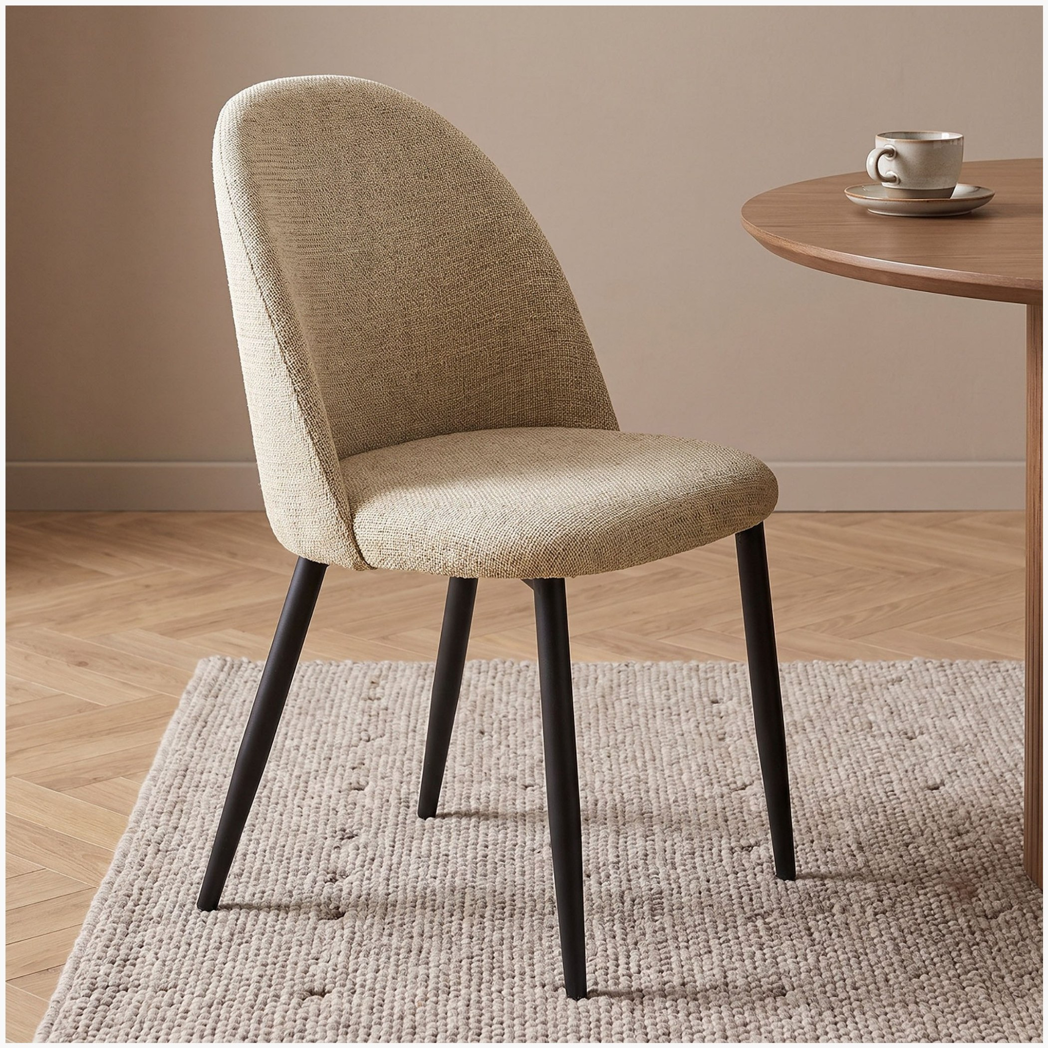 طقم سفرة 8 مقاعد بسطح حجر ملبد مع خزانة جانبية مارويل 2 متر من ويلويك بيليشيا نكست-hbxfurniture-diningtablesandsets-diningsets-eightseater-image-11