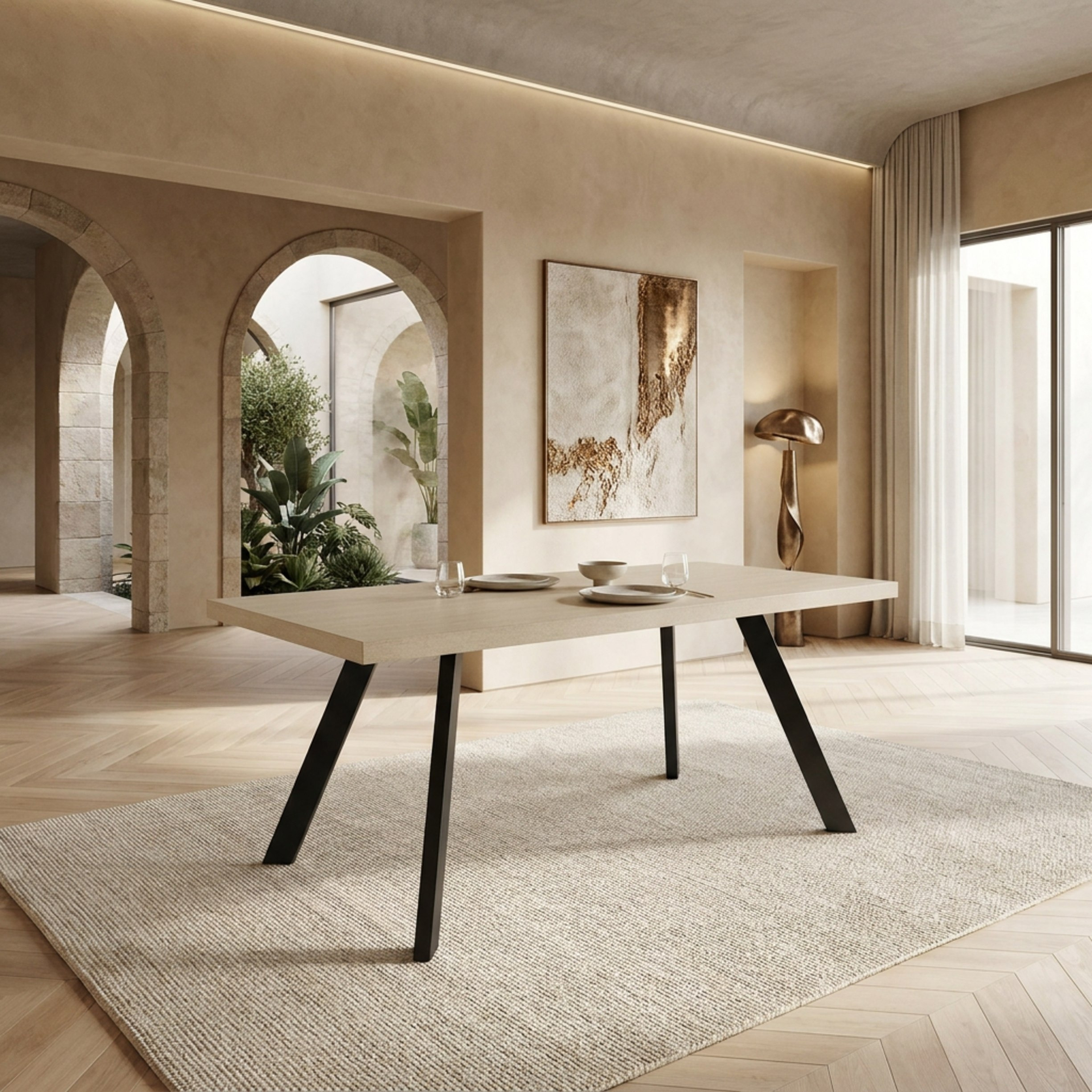 Cathy Montana 6-Seater Dining Set-hbxfurniture-diningtablesandsets-diningsets-sixseater-image-2
