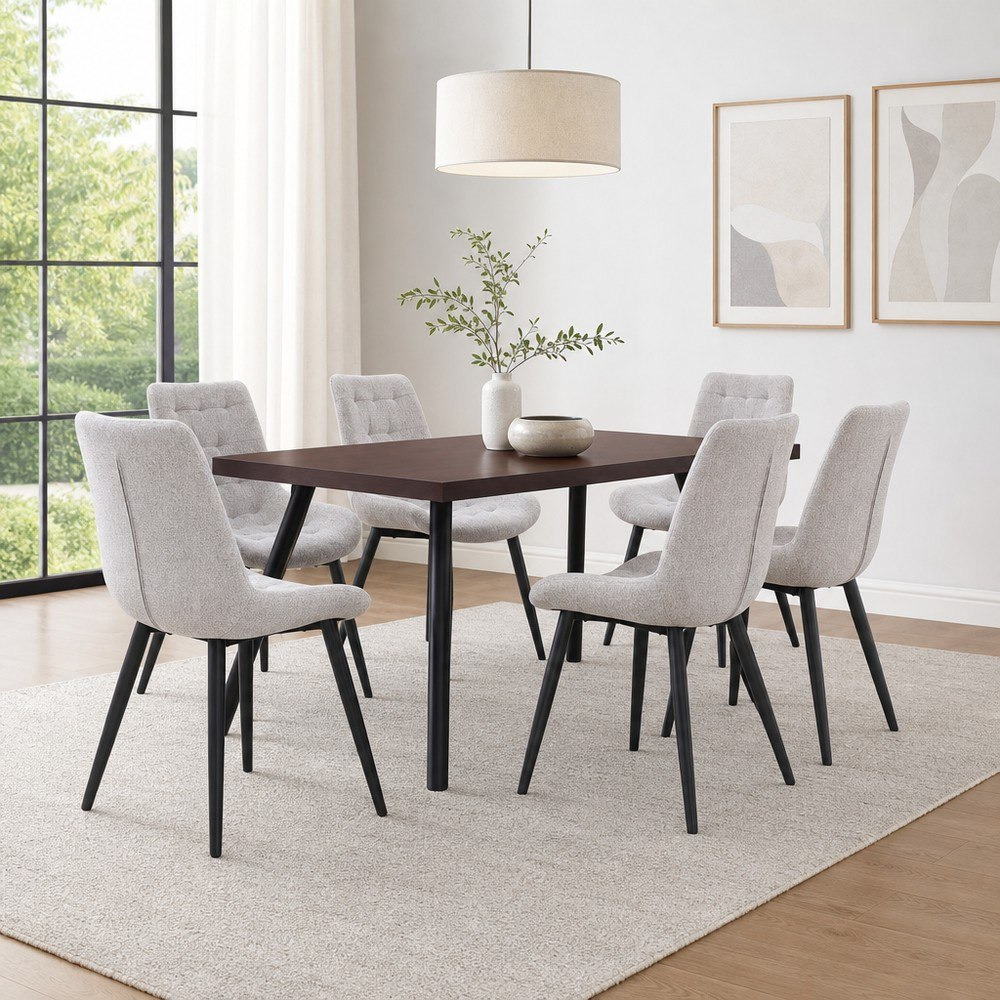 Cathy Lia Montana 6-Seater Dining Set-hbxfurniture-diningtablesandsets-diningsets-sixseater-image-1