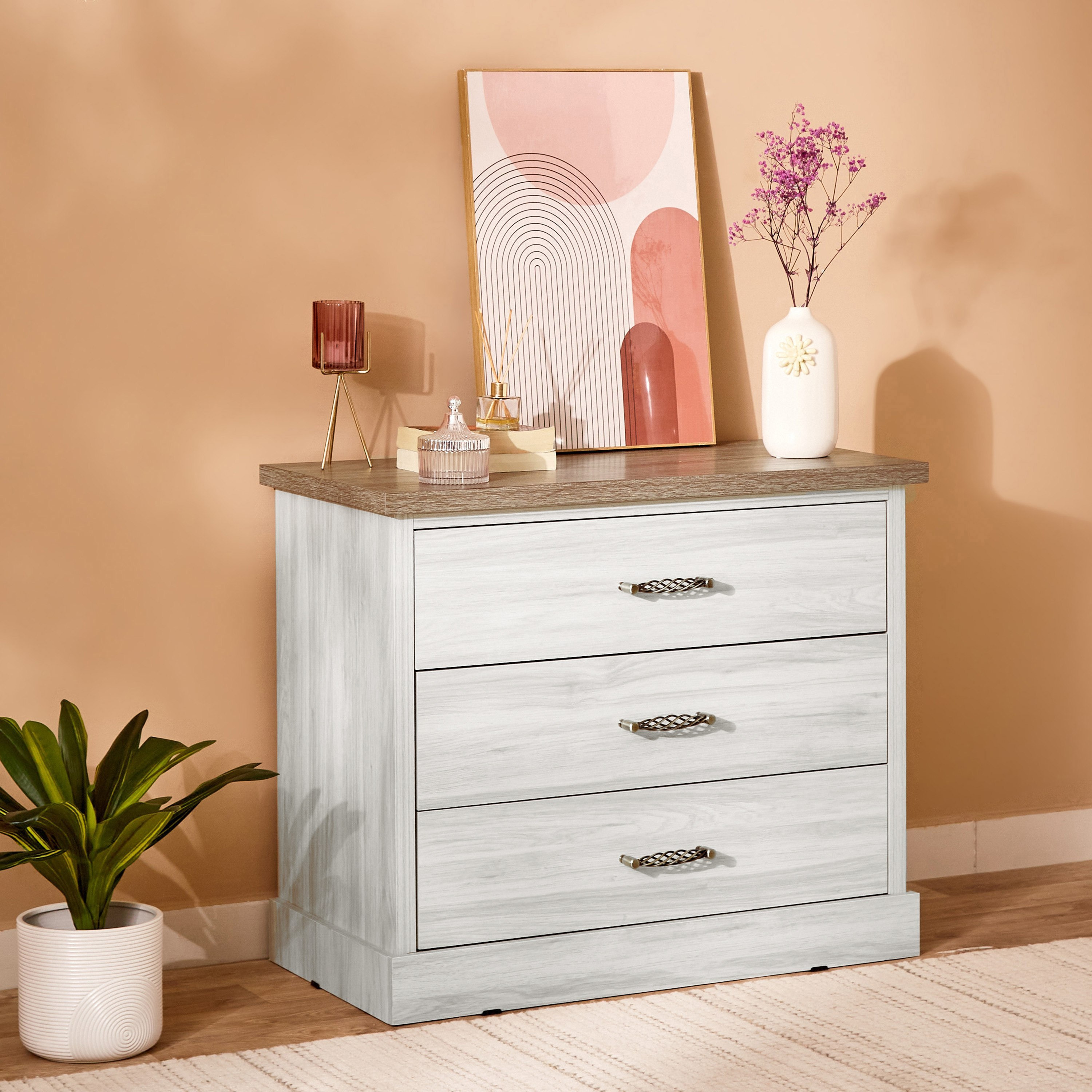 Angelic 3-Piece Young Bedroom Storage Package-hbxfurniture-kidsroom-kidsdressersandmirrors-image-7