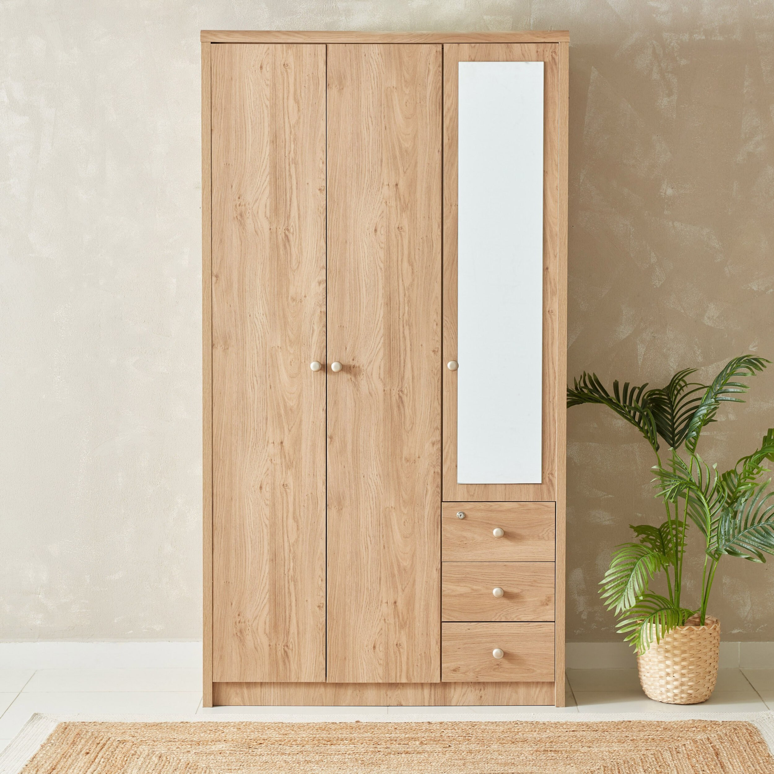 طقم غرفة نوم للشباب مع تخزين 3 قطع من نوردكا-hbxfurniture-kidsroom-kidsdressersandmirrors-image-16
