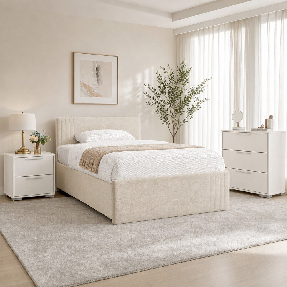 Frankfurt Patara 3-Piece Upholstered Hydraulic Young Bedroom Package-hbxfurniture-kidsroom-kidsroomsets-twin-image-1
