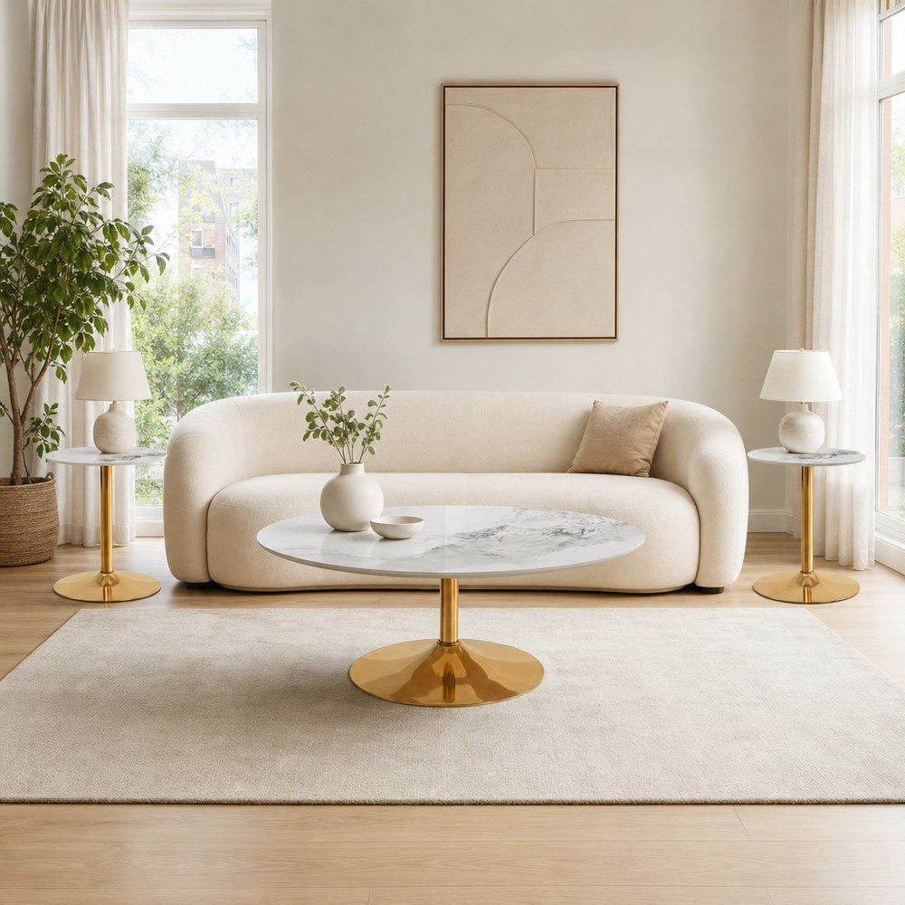 Elvis Coffee Table with 2 End Tables-hbxfurniture-livingroom-endtables-image-1