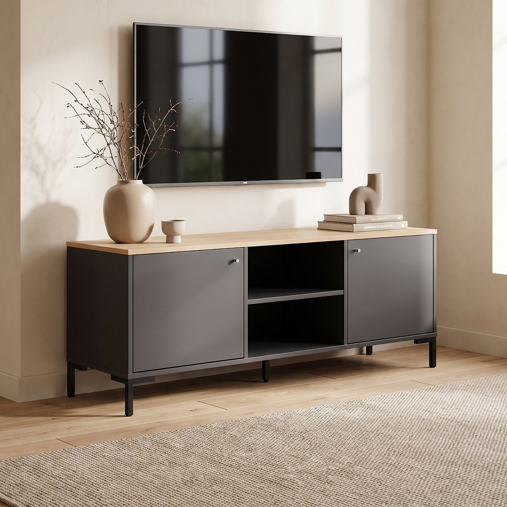 Siesta 5-Piece Living Room Package-hbxfurniture-livingroom-tvandmediaunits-image-2