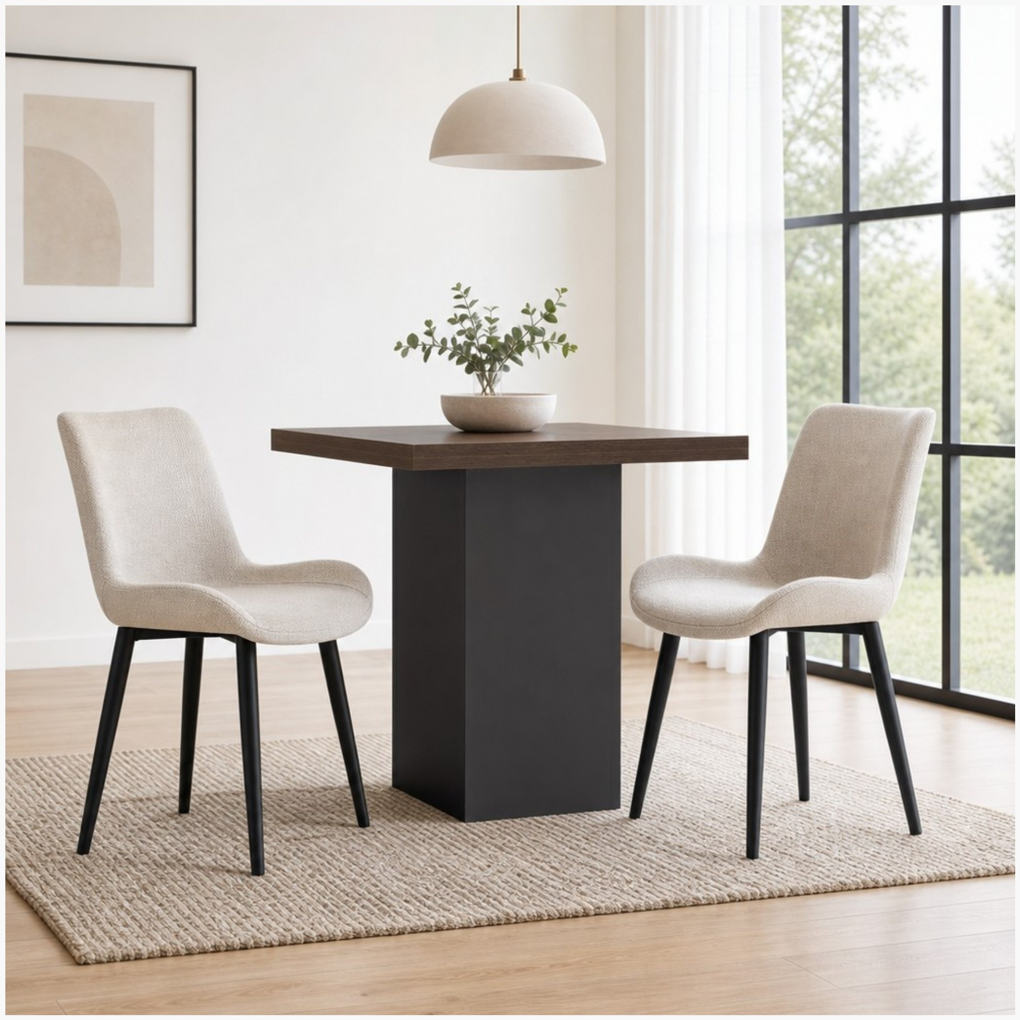 Winchester Roma 2-Seater Square Dining Set-hbxfurniture-diningtablesandsets-diningsets-twoseater-image-1