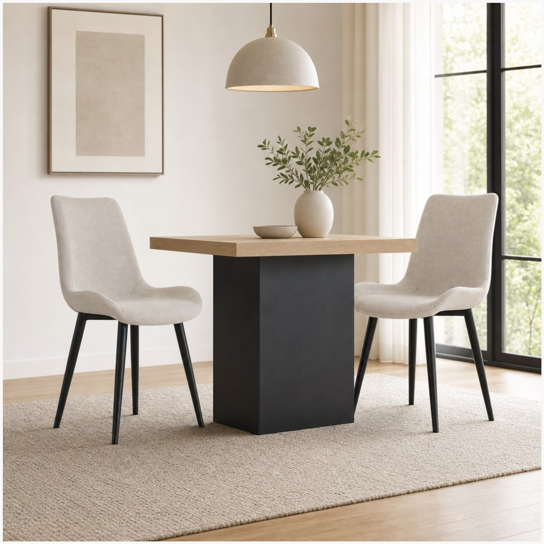 Winchester Roma 2-Seater Square Dining Set-hbxfurniture-diningtablesandsets-diningsets-twoseater-image-1