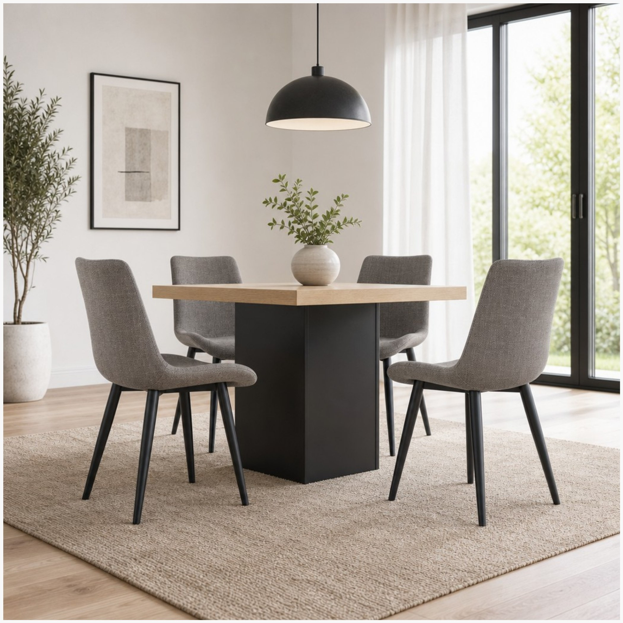 Winchester Roma 4-Seater Square Dining Set-hbxdiningroom-diningtablesandsets-diningsets-fourseater-image-1