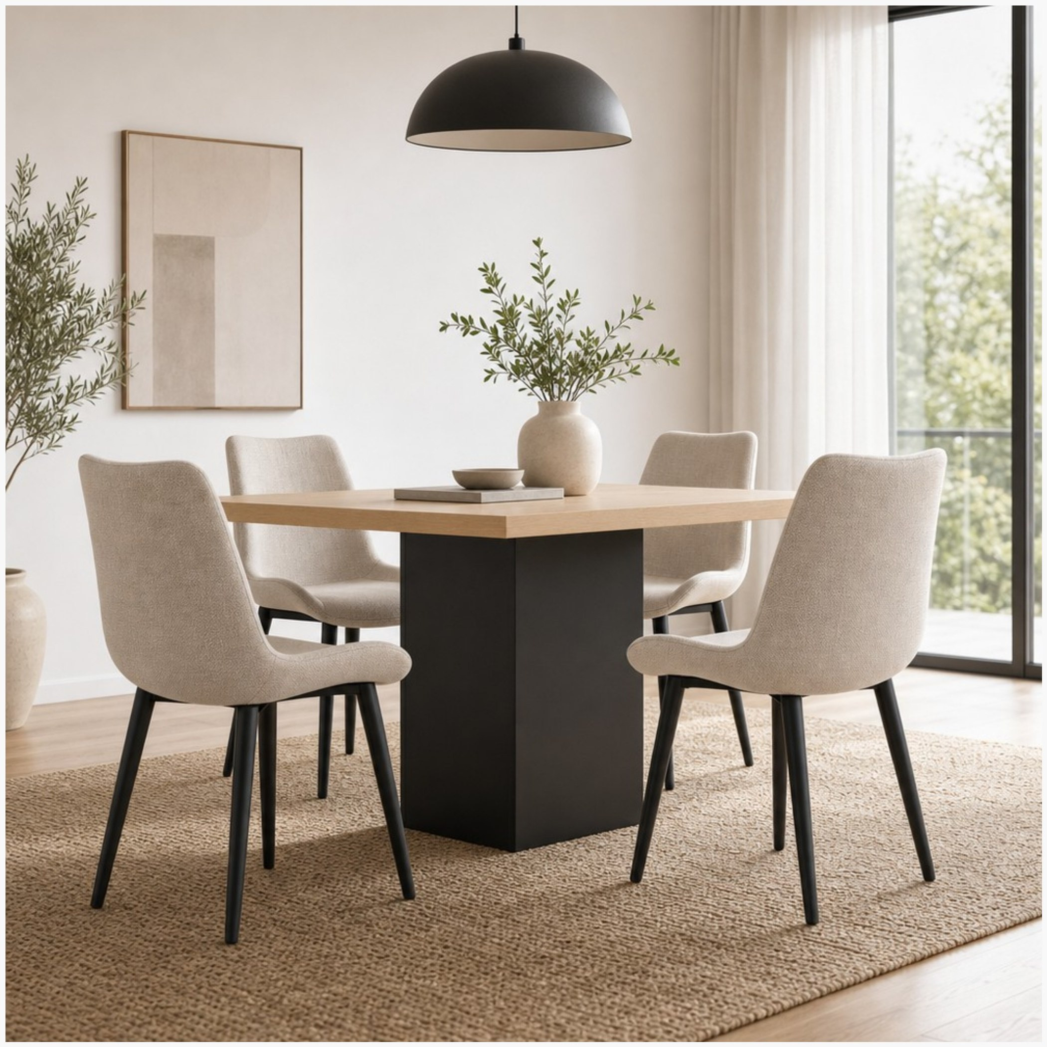 Winchester Roma XL 4-Seater Square Dining Set-hbxdiningroom-diningtablesandsets-diningsets-fourseater-image-1
