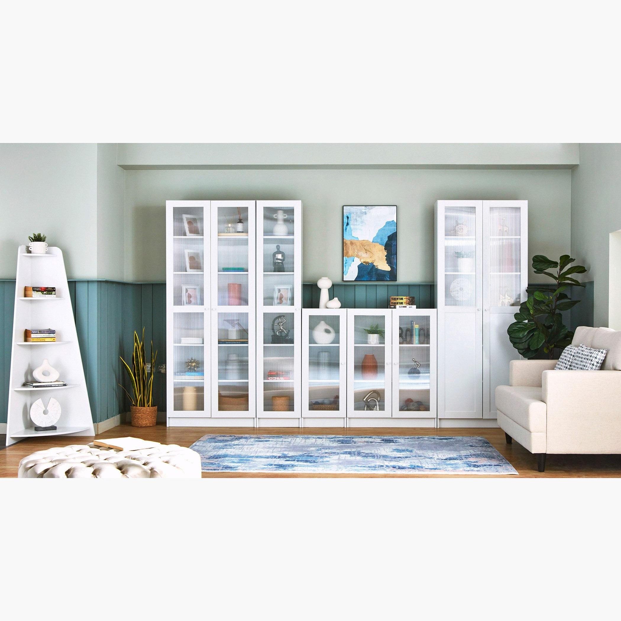 Frankfurt 6-Piece Multi-Purpose Storage Cabinet Set-hbxfurniture-office-desks-image-1