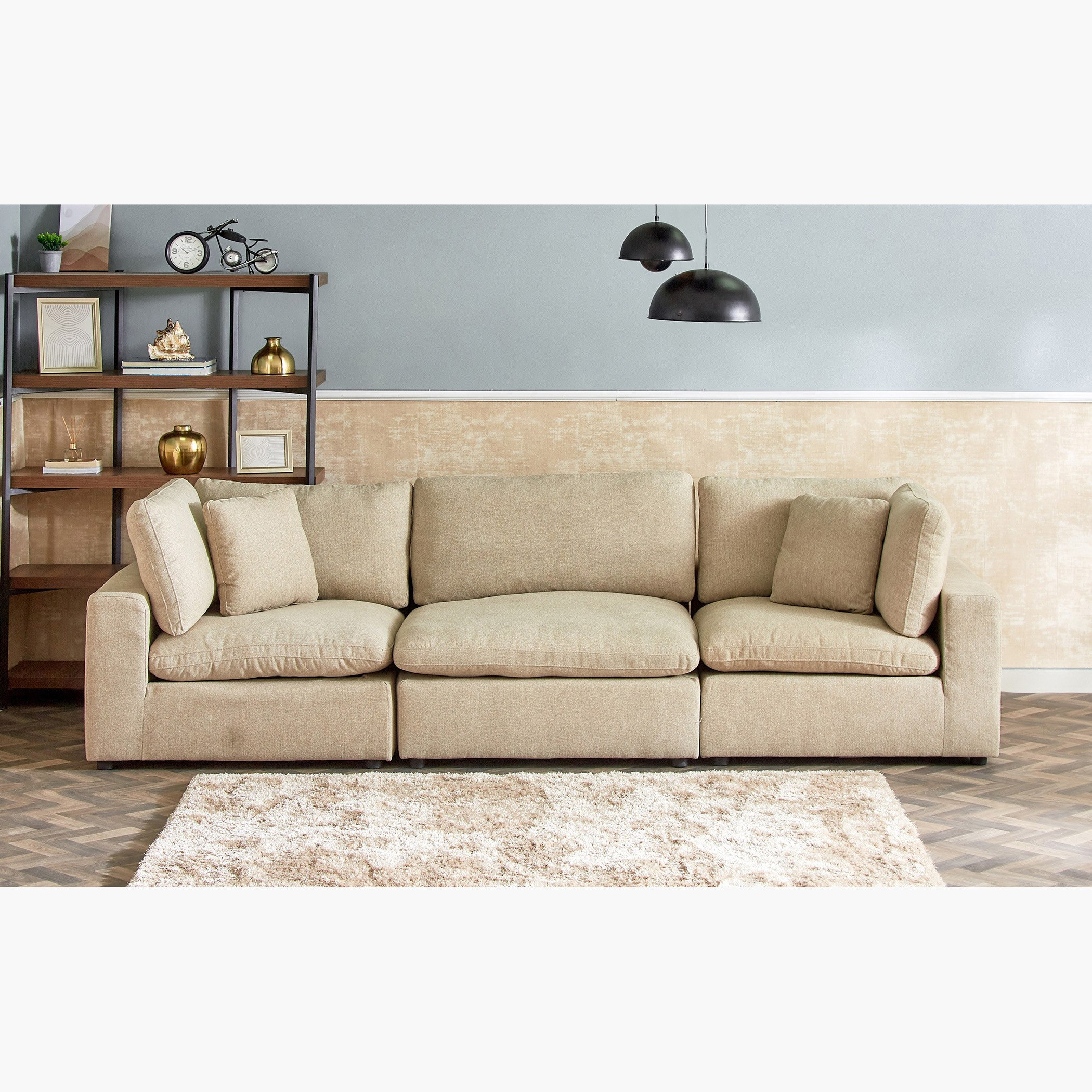 مجموعة وحدة كنبة 3 مقاعد - 1 كرسي دون مساند ذراعين و2 كنبة ركنية من سيجنورا-hbxlivingroom-sofasandarmchairs-sofas-image-2