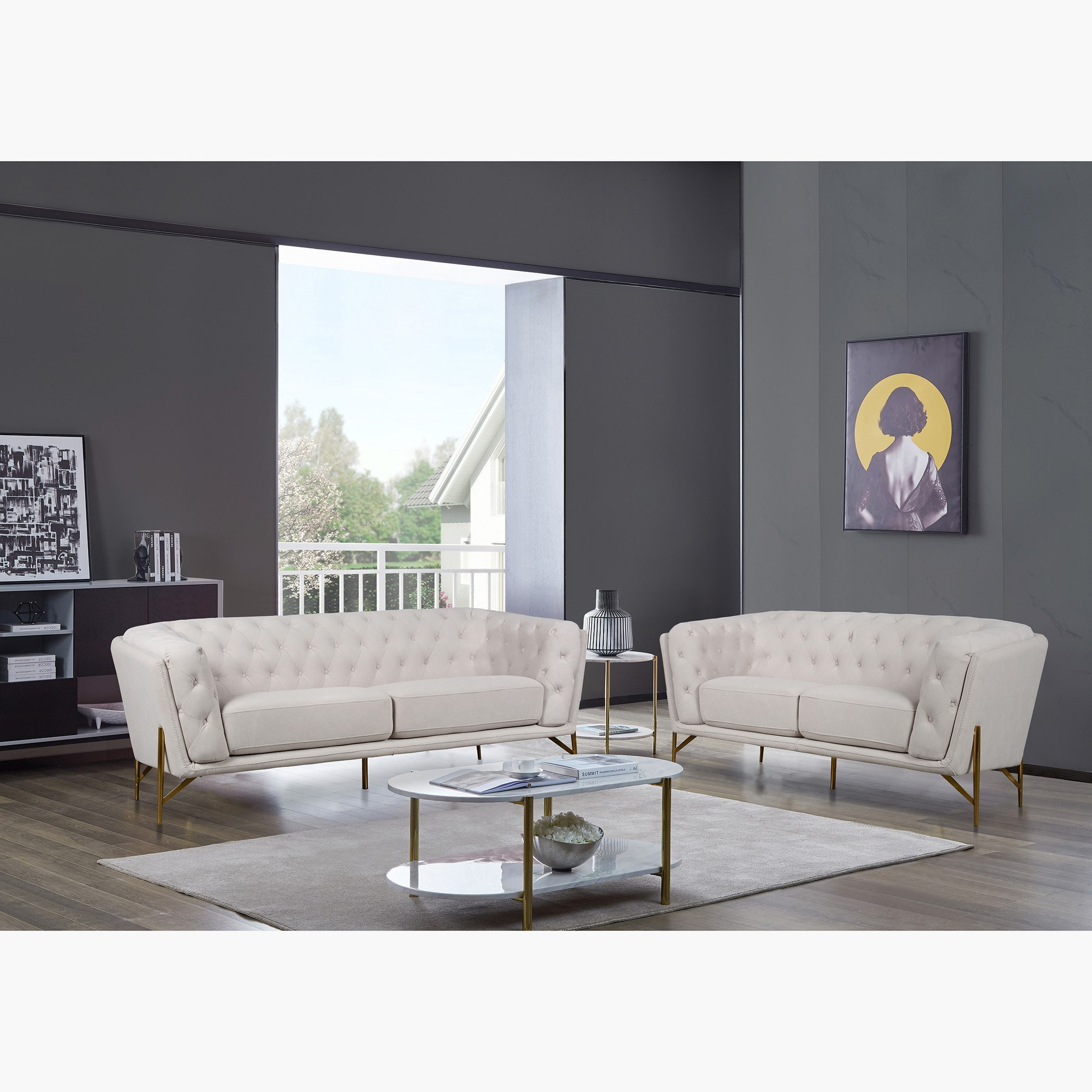 Claudia 3+2 Seater Sofa Package-hbxlivingroom-sofasandarmchairs-sofasetspackage-image-1