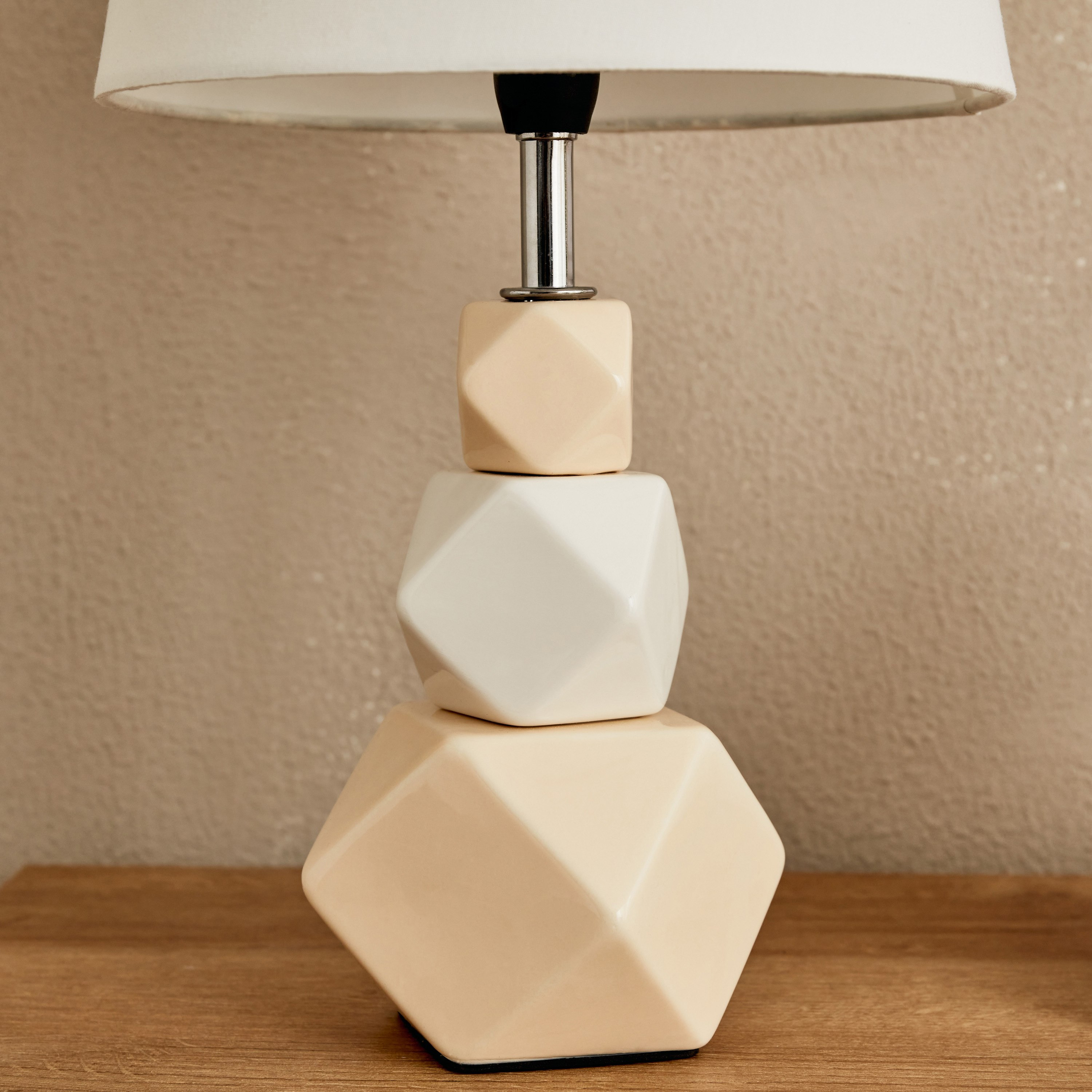 Clarc 2-Piece Ceramic Table Lamp Package - 21.5x21.5x38 cm-hbxlivingroom-lighting-tablelamps-image-4