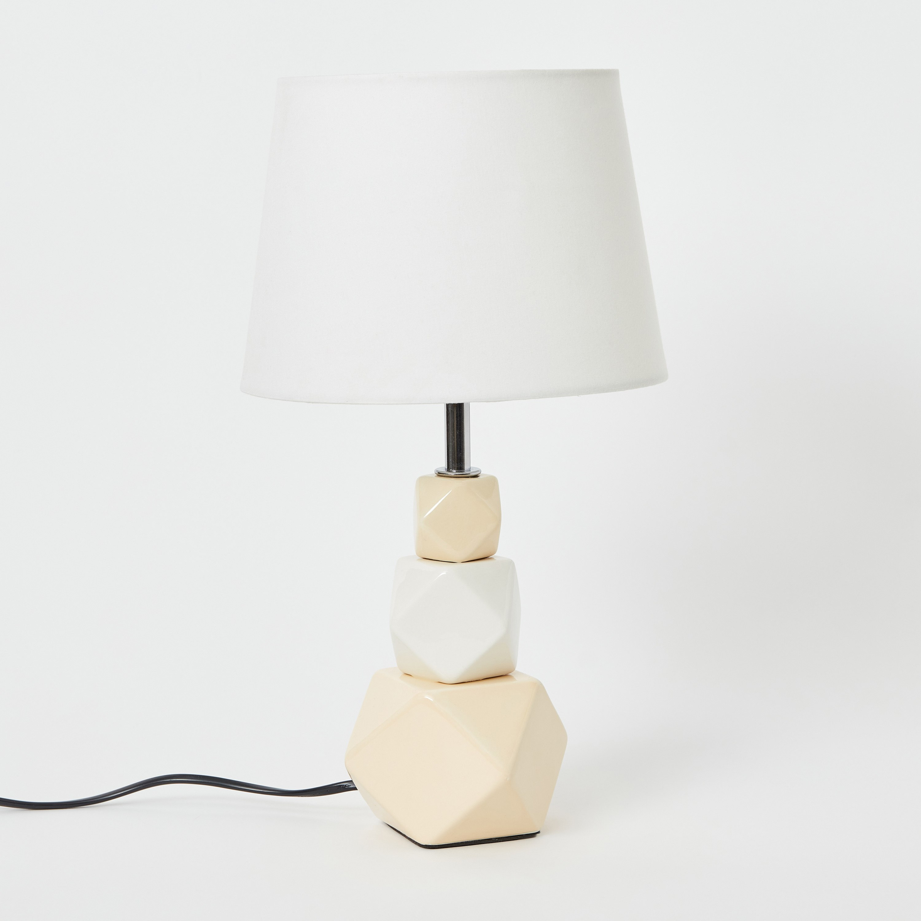 Clarc 2-Piece Ceramic Table Lamp Package - 21.5x21.5x38 cm-hbxlivingroom-lighting-tablelamps-image-6