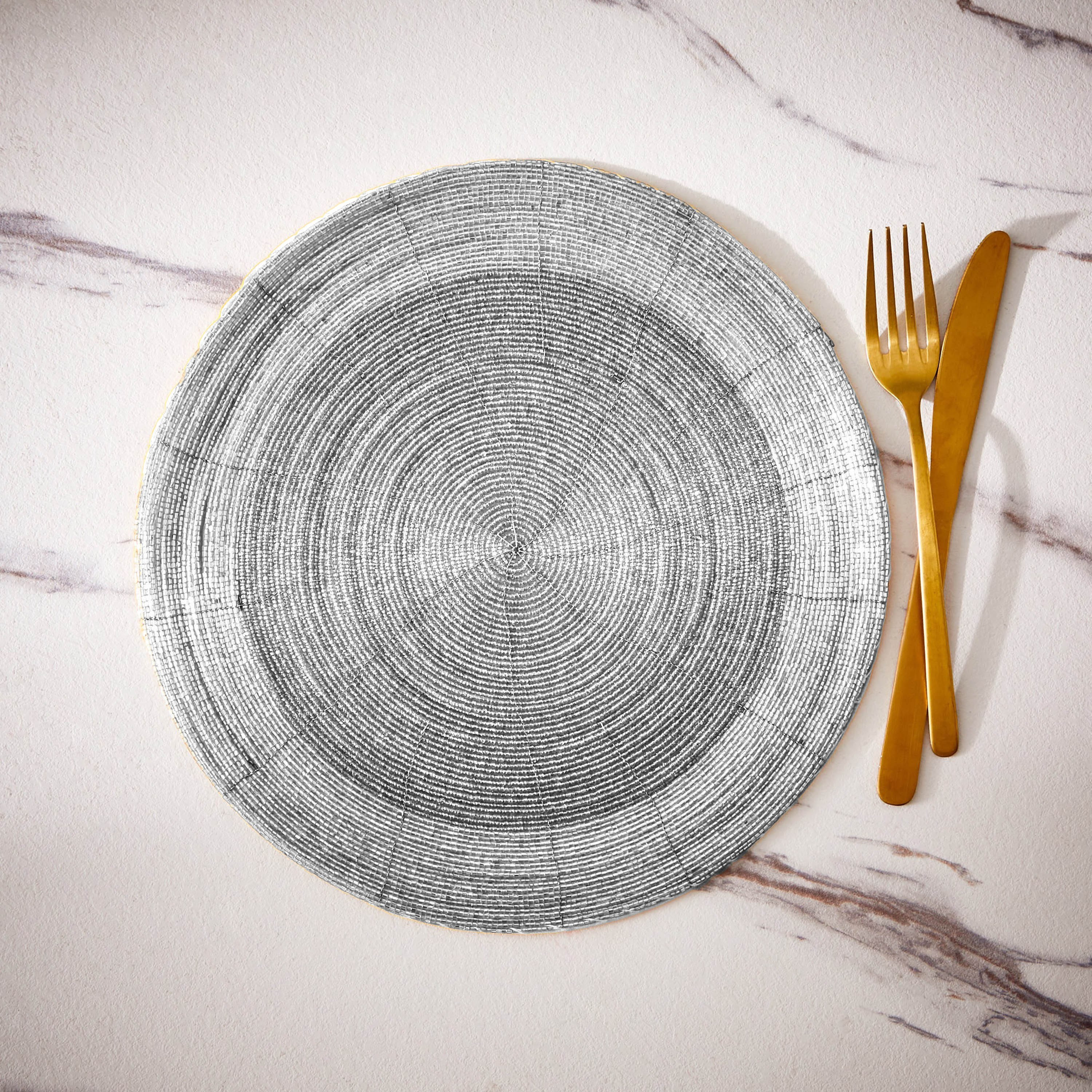Blaze 6-Piece Beaded Placemat Package - 30 cm-hbxdecorandfurnishings-homefurnishings-tablelinens-image-1
