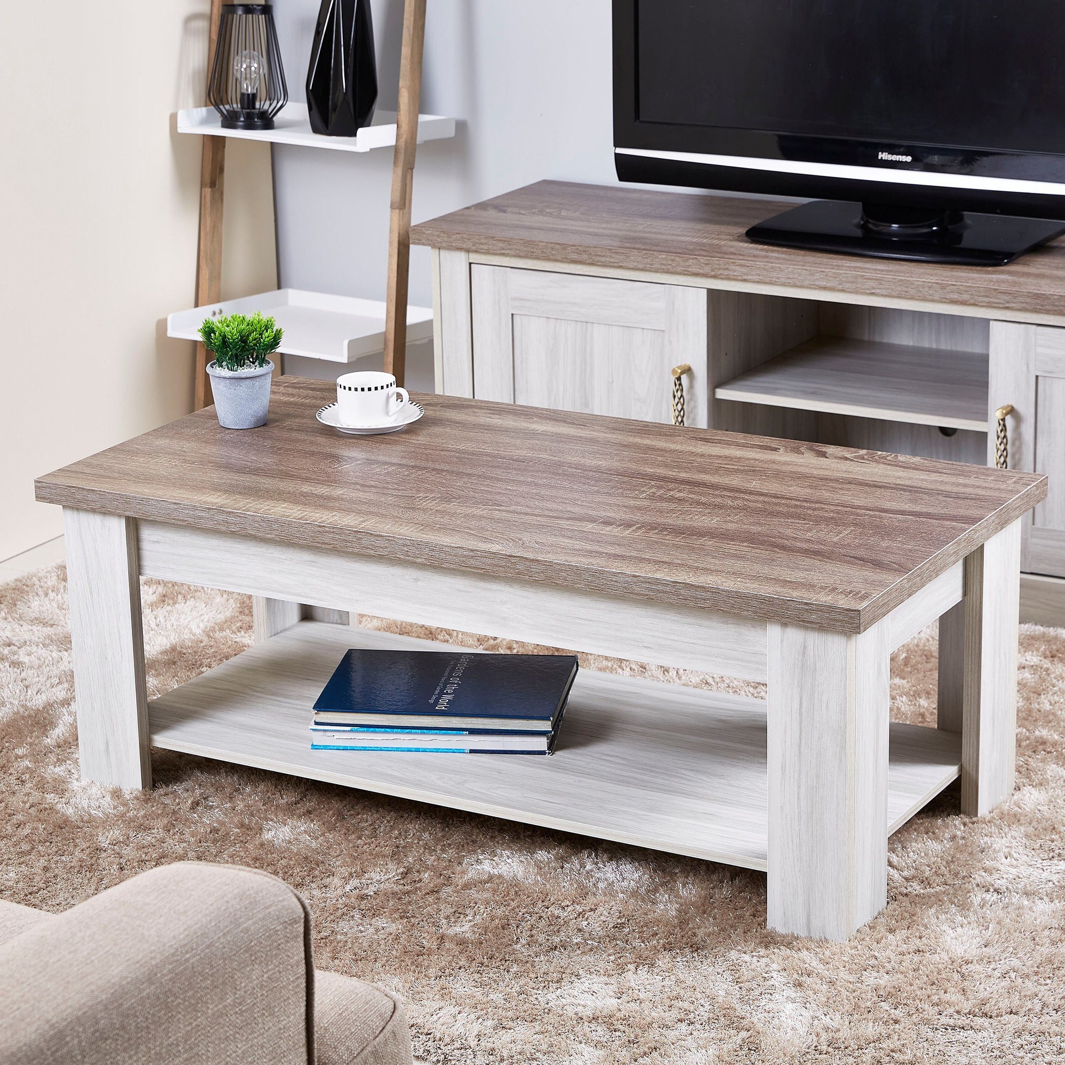 Angelic Coffee Table and 2 End Tables Package-hbxlivingroom-tablesandstands-endtables-image-1