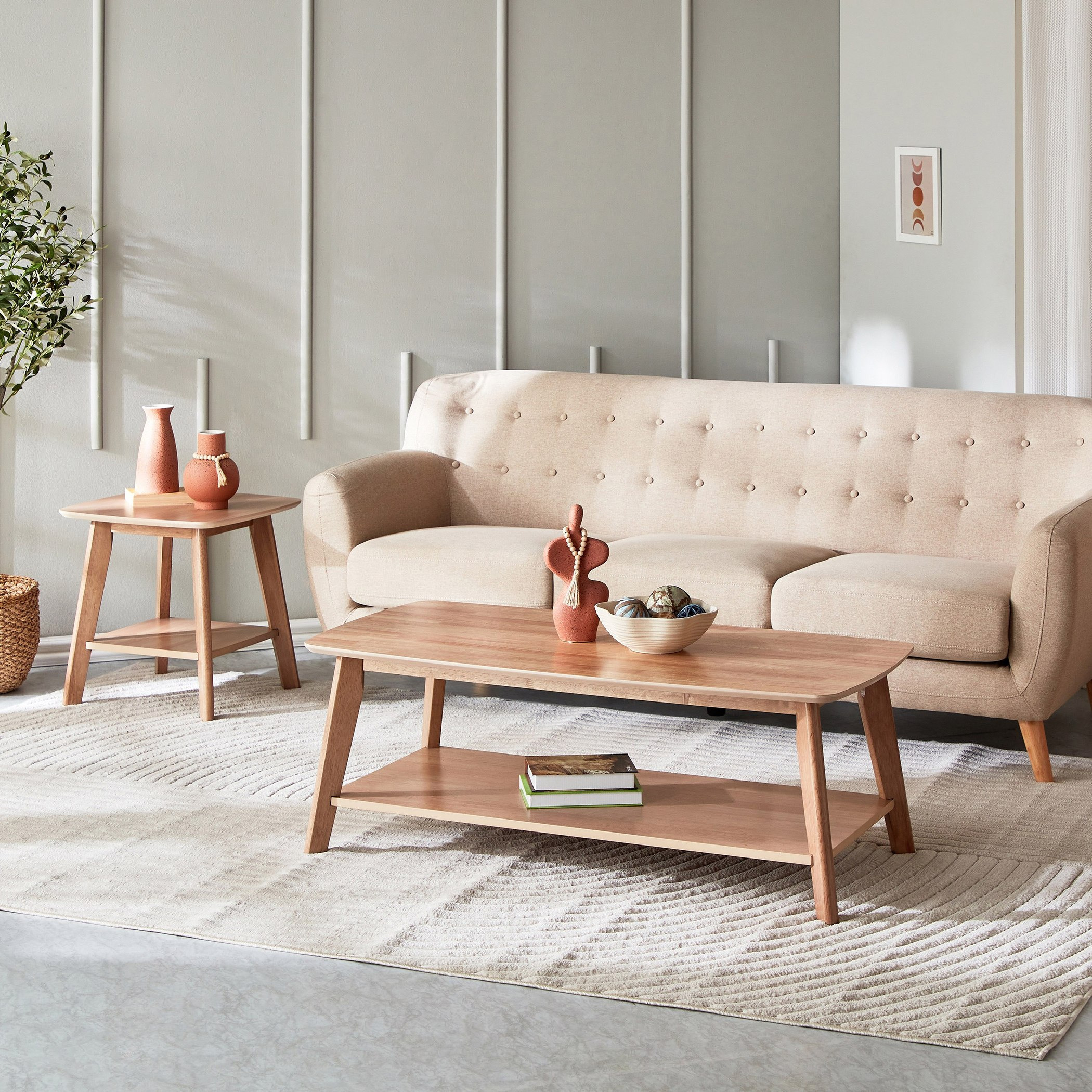 Nordic Coffee Table and 2 End Tables Package-hbxlivingroom-tablesandstands-endtables-image-1