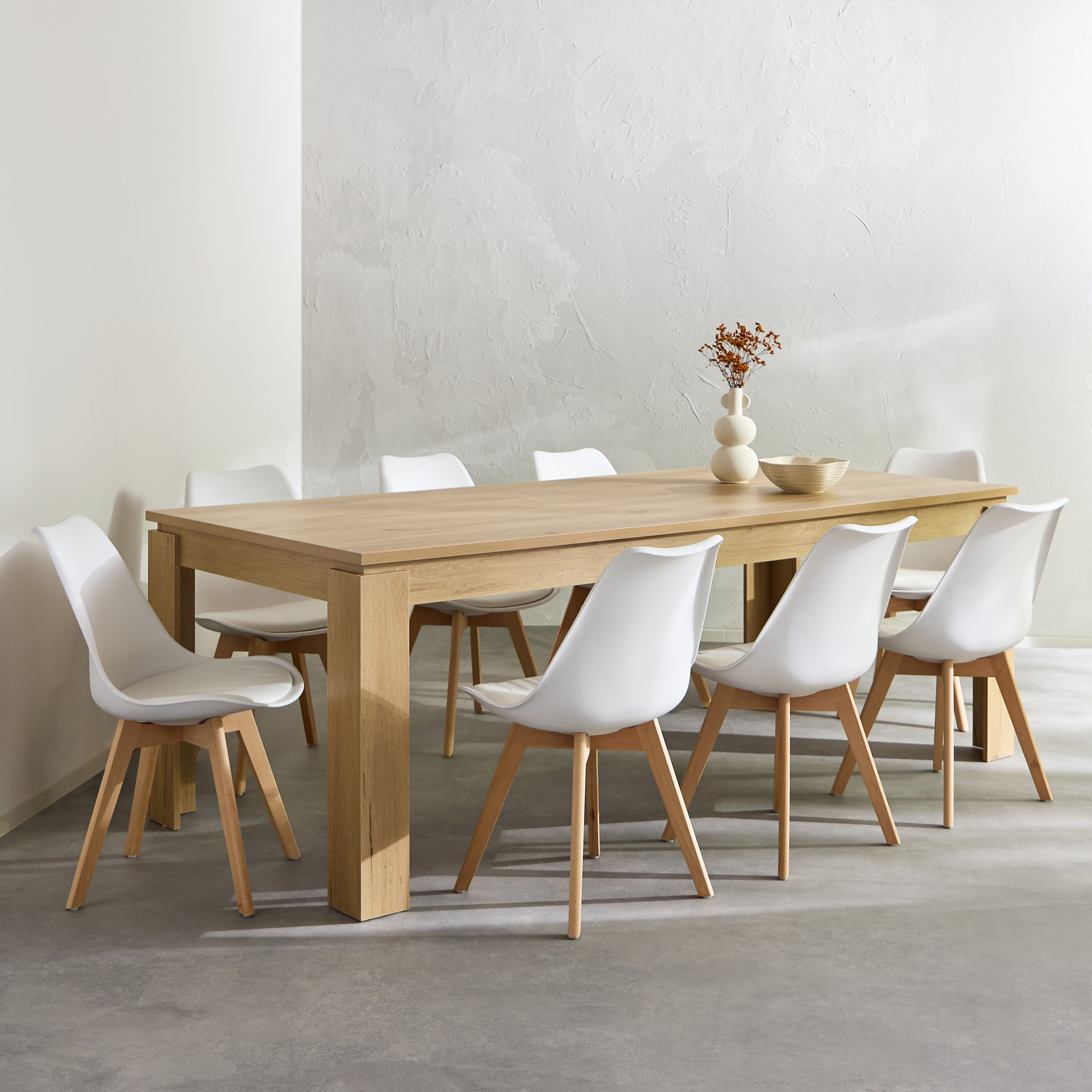 Bali 10-Seater Dining Table with 10-Piece Toto Dining Chairs-hbxfurniture-diningroom-diningsets-tenseater-image-1
