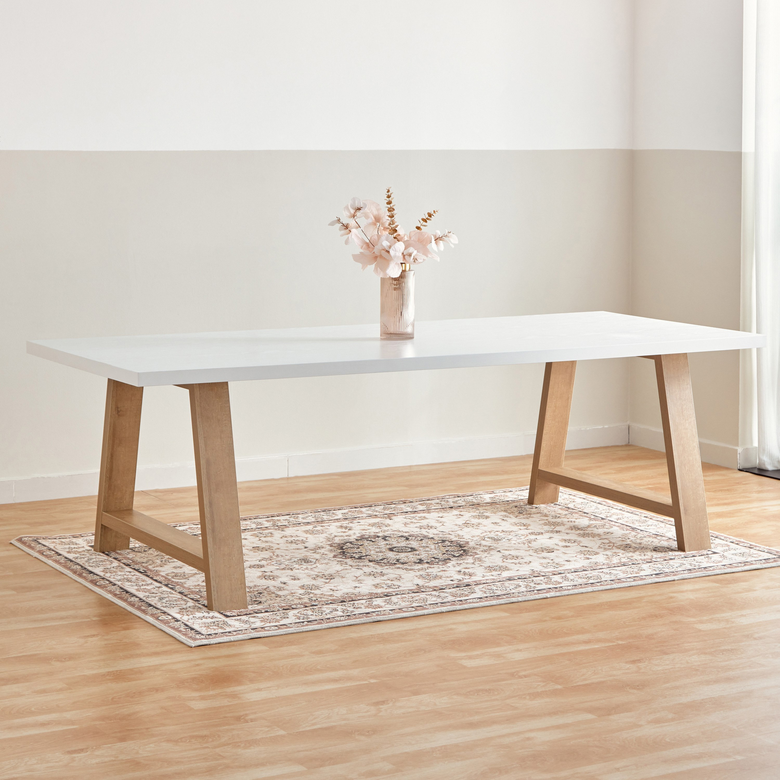 Cambridge 8-Seater Dining Table with 8 Marwell Dining Chairs-hbxfurniture-diningtablesandsets-diningsets-eightseater-image-1
