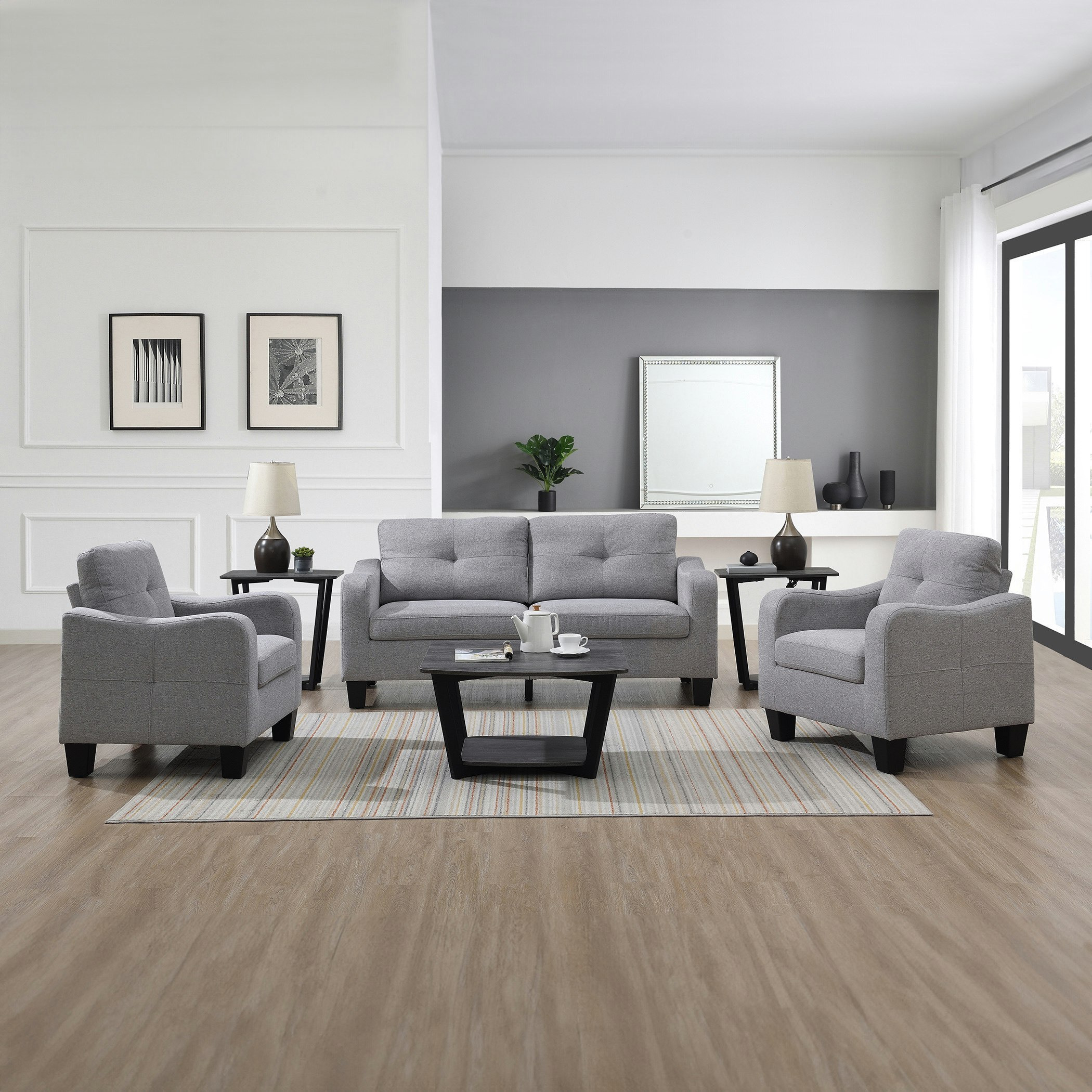 Belgium 3+1+1 Seater Sofa Package-hbxlivingroom-sofasandarmchairs-sofasetspackage-image-1