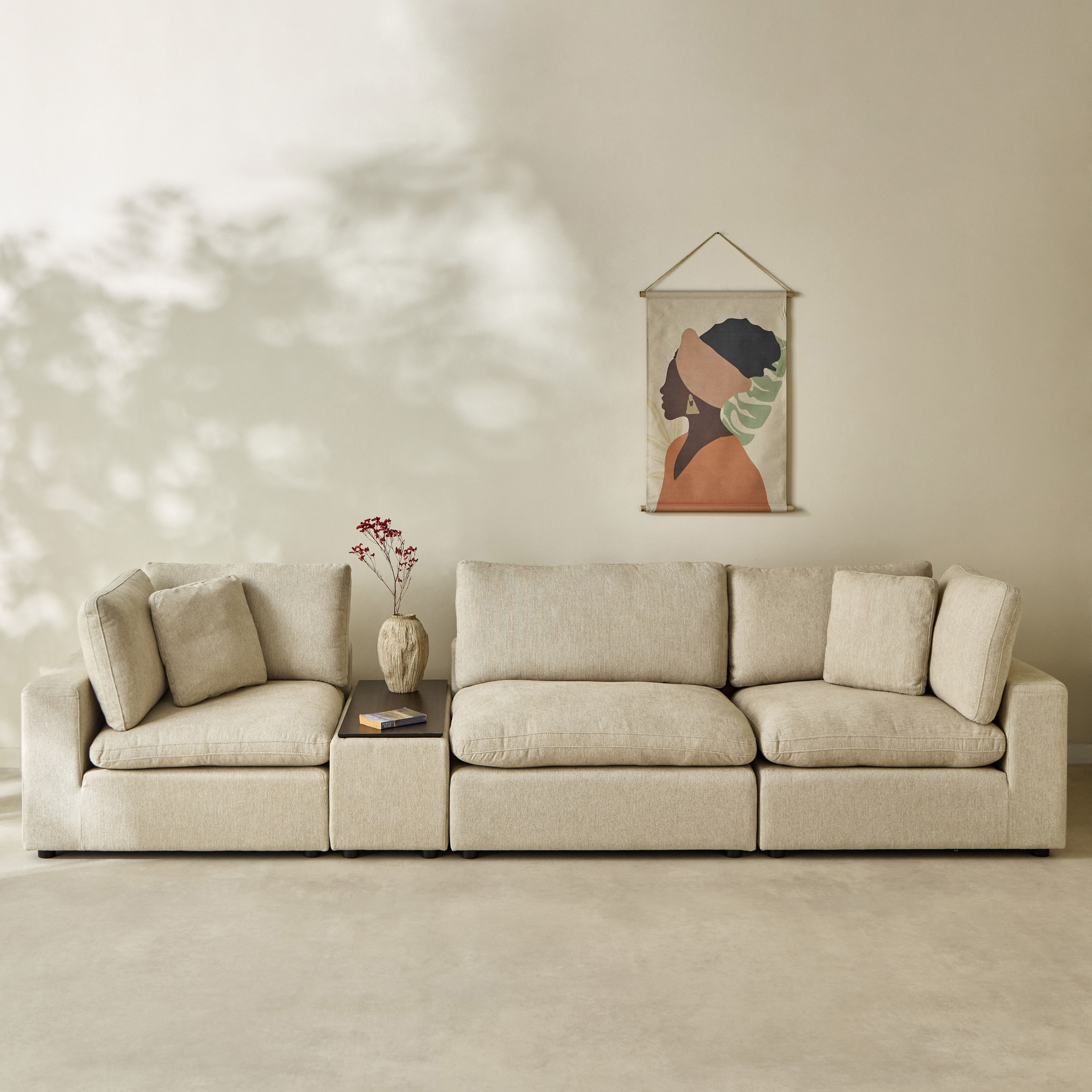 Signora 3-Seater Modular Sofa Package - 2 Corner Sofa, 1 Armless Chair, 1 Console-hbxlivingroom-sofasandarmchairs-sofasetspackage-image-2