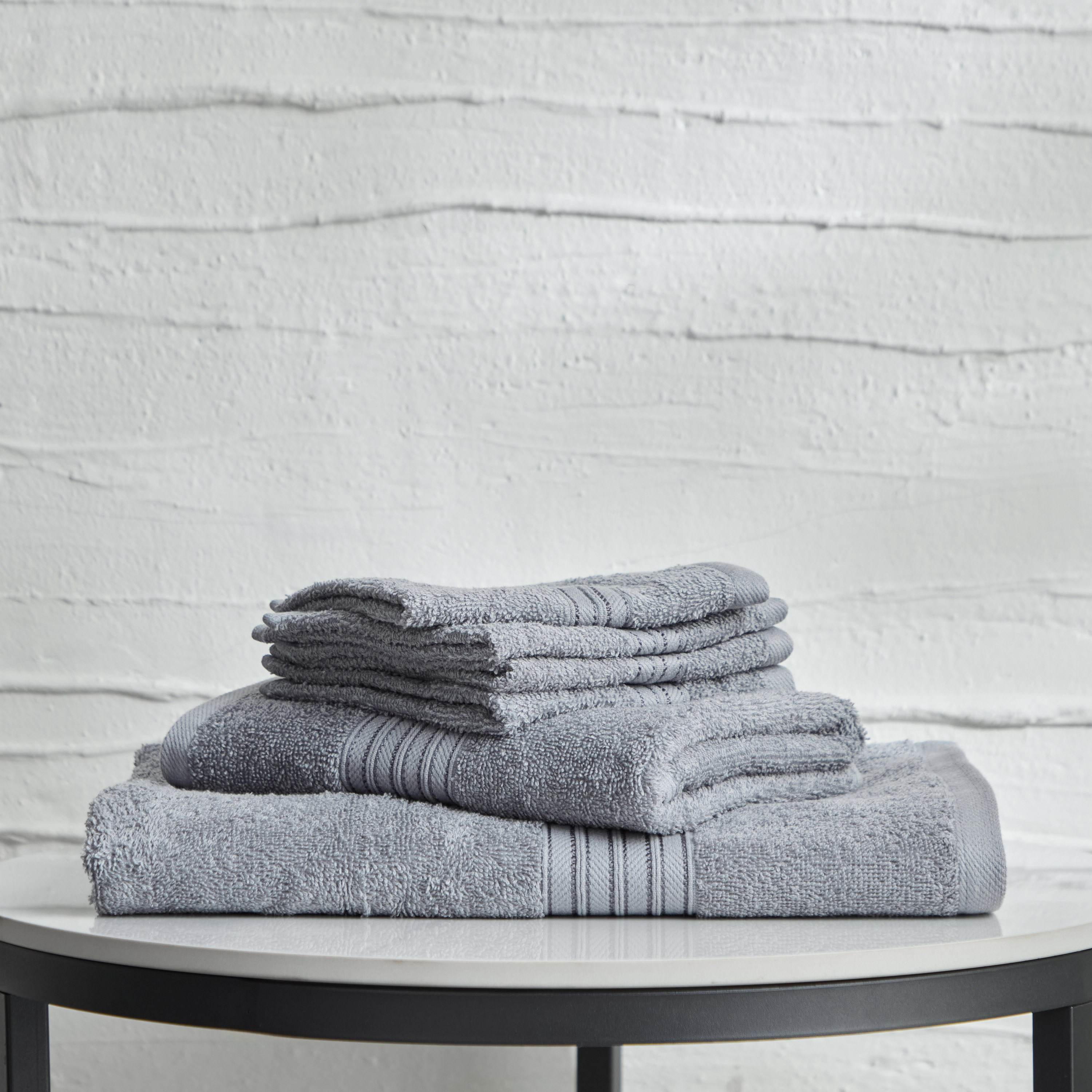 Essential 6-Piece Carded Towel Set-hbxbathroom-bathroomtextiles-image-1