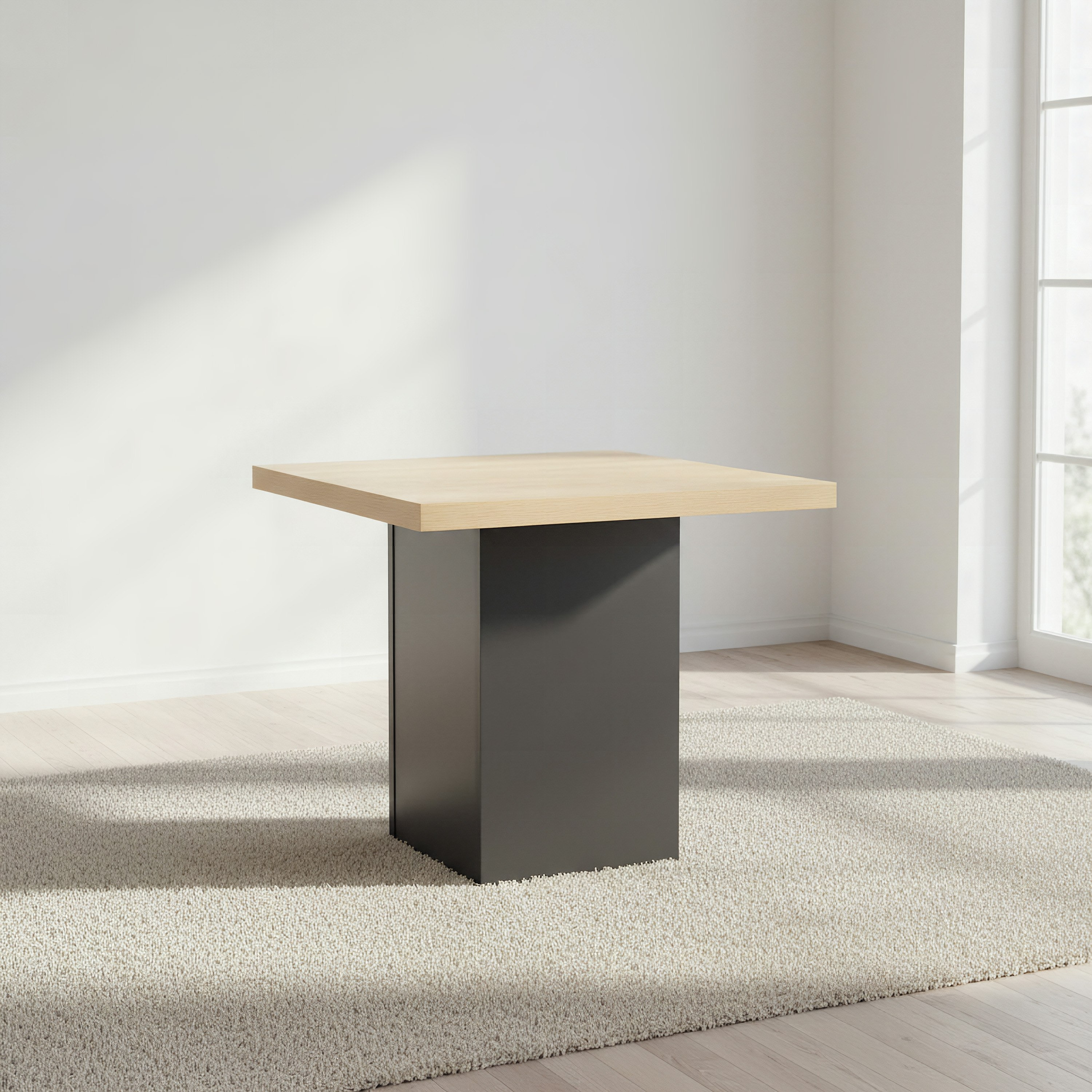 Winchester 4-Seater Square Dining Table-hbxfurniture-diningtablesandsets-diningtables-fourseater-image-1