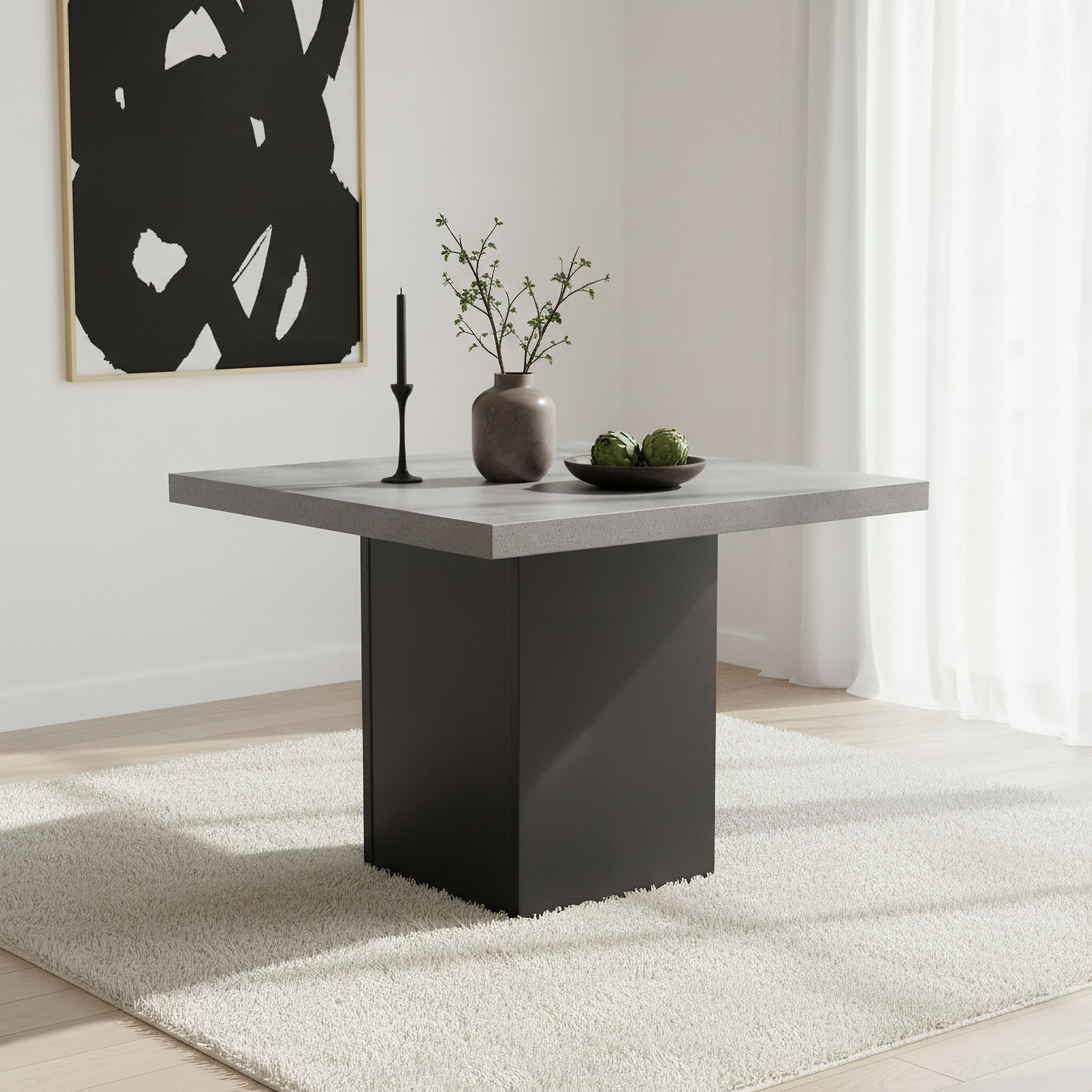 طاولة سفرة مربعة لـ4 مقاعد من وينشستر-hbxfurniture-diningtablesandsets-diningtables-fourseater-image-5