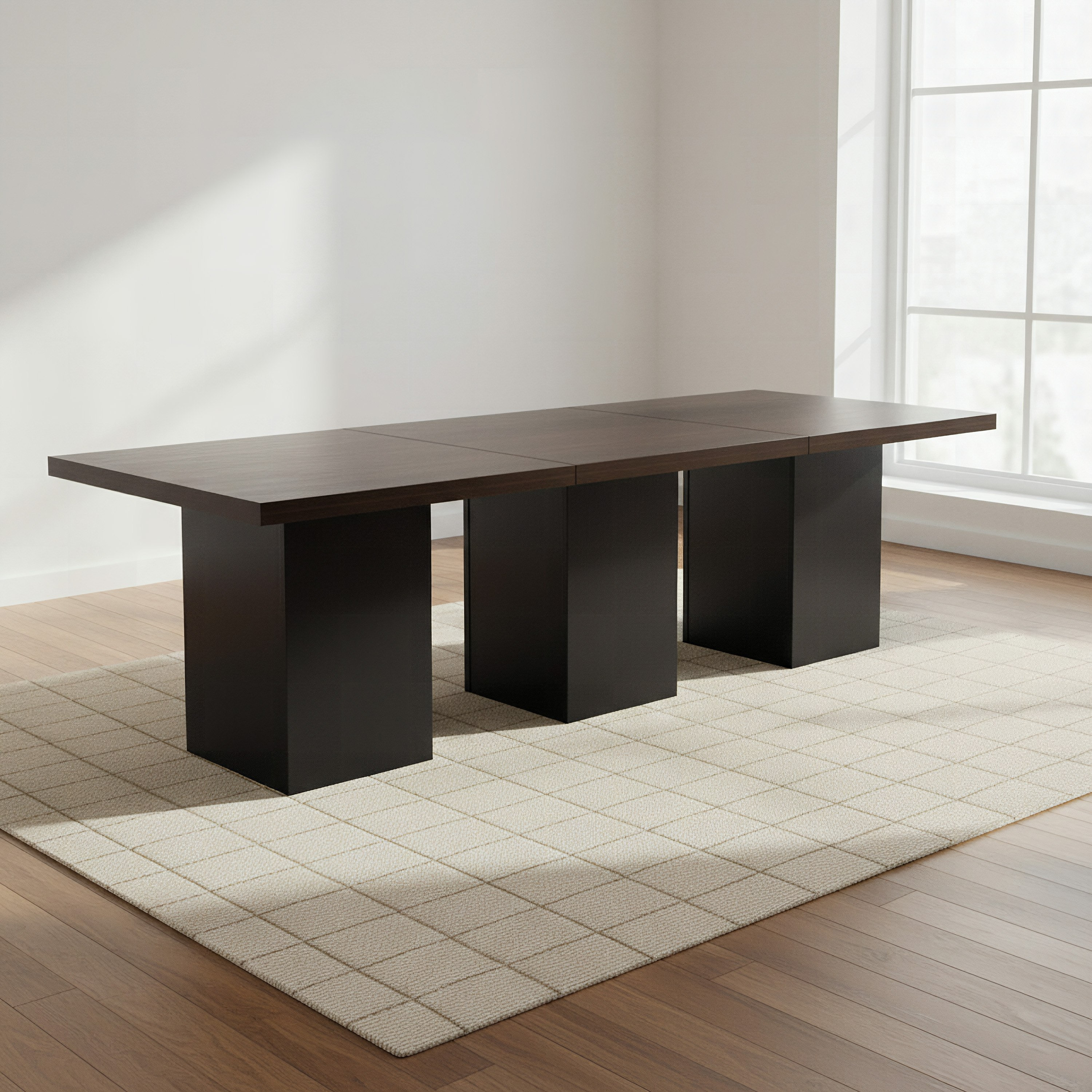 Winchester 8-Seater Square Dining Table-hbxfurniture-diningroom-diningsets-eightseater-image-1