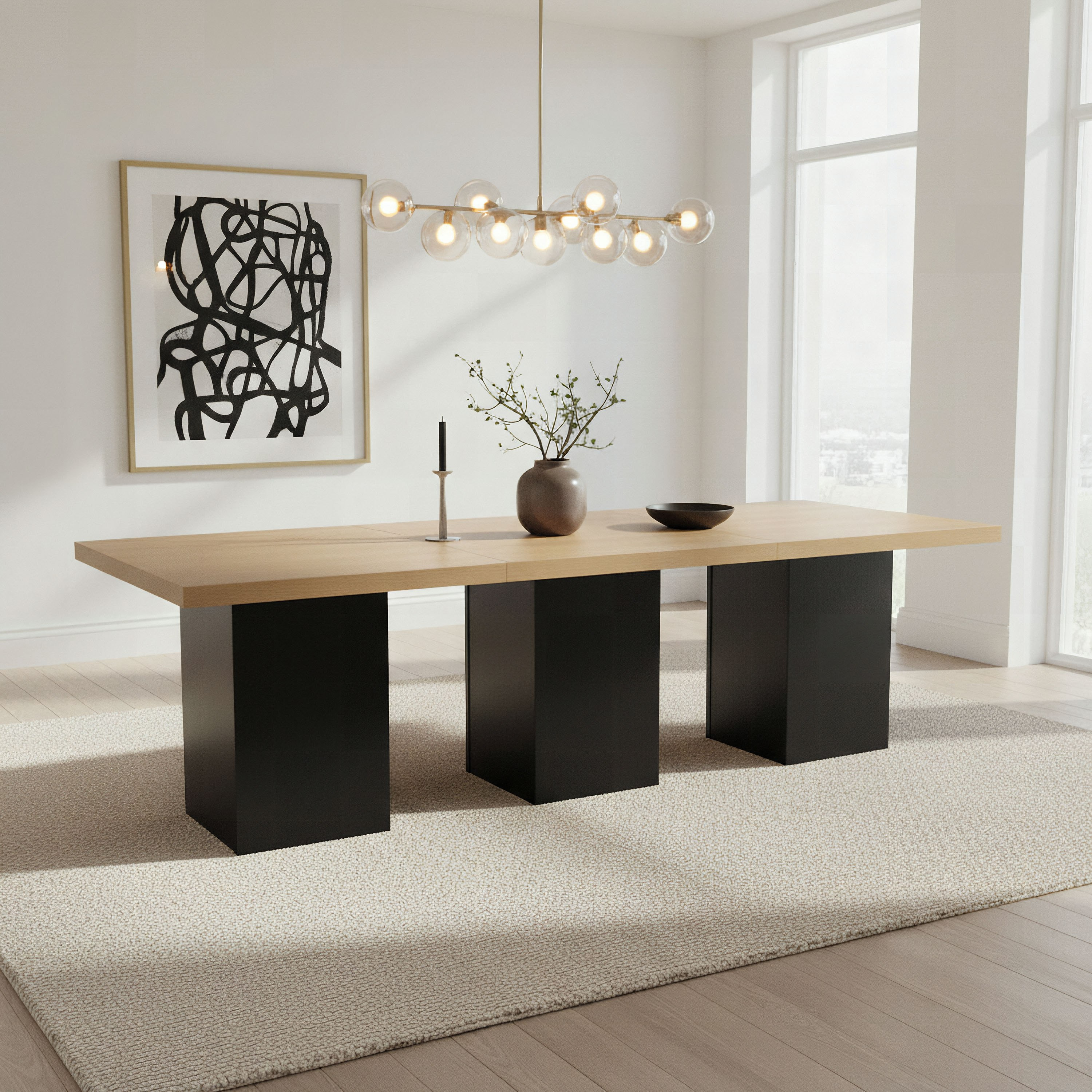 Winchester 8-Seater Square Dining Table-hbxfurniture-diningroom-diningsets-eightseater-image-5