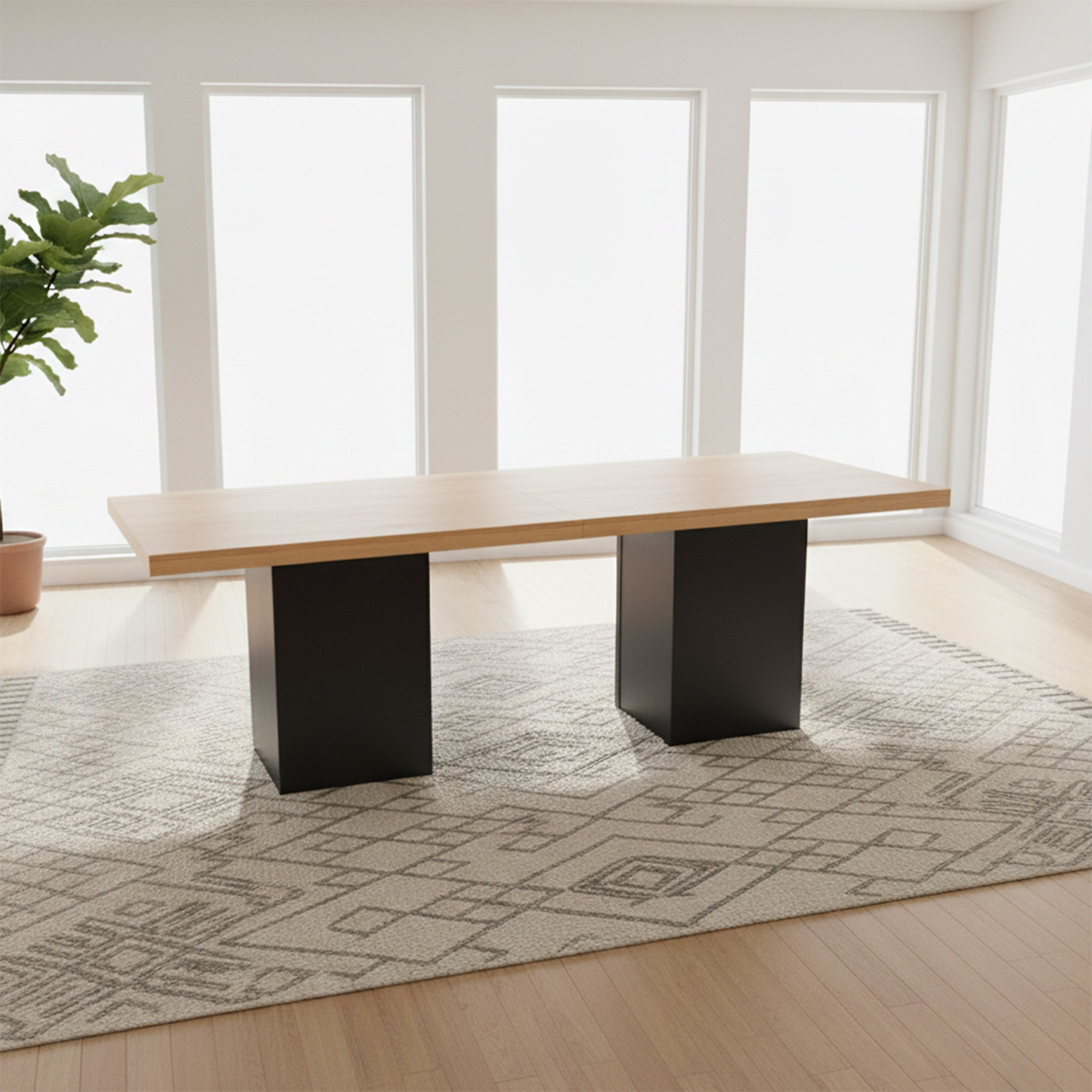 Winchester XL 8-Seater Dining Table-hbxfurniture-diningroom-diningsets-eightseater-image-1