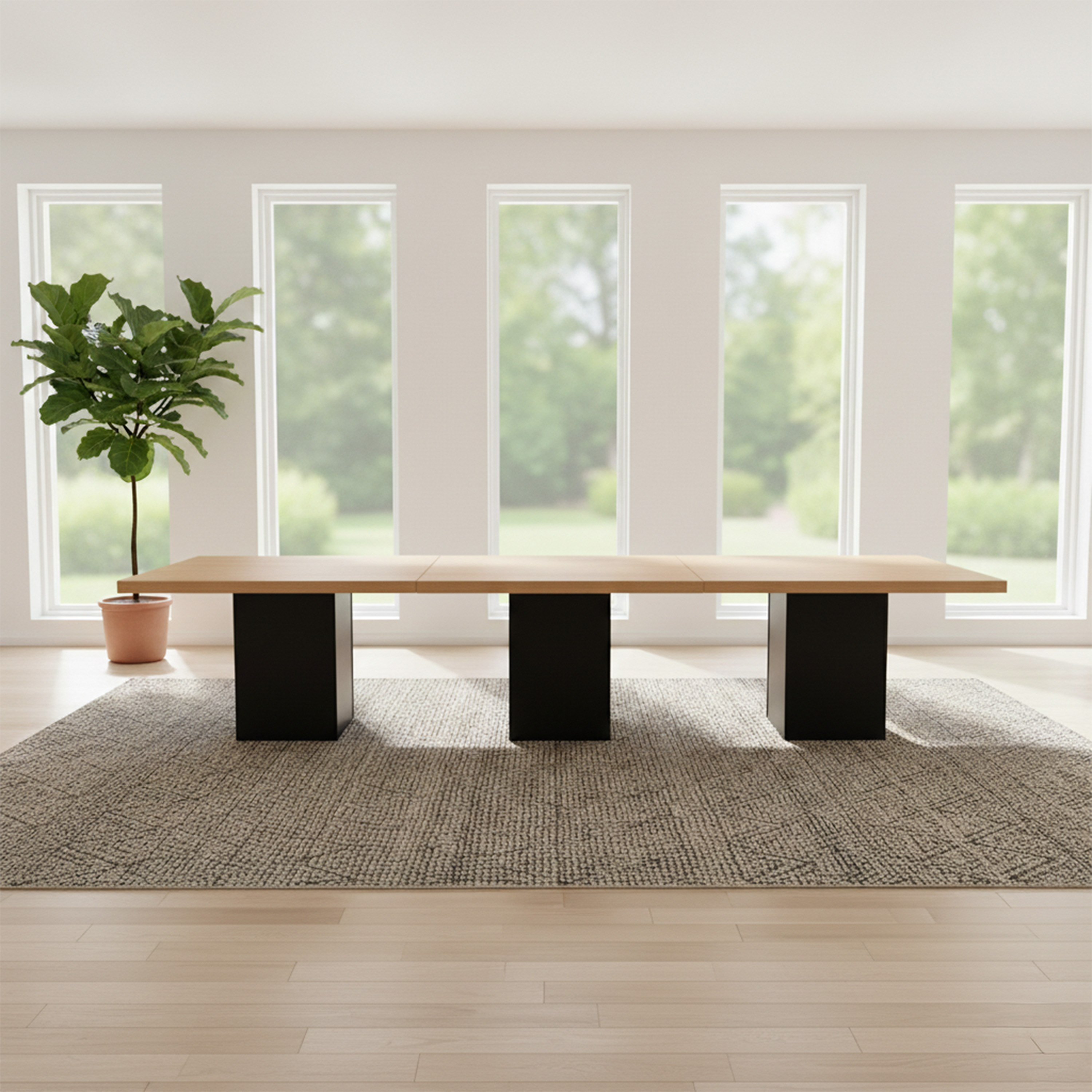 Winchester XL 12-Seater Dining Table-hbxfurniture-diningtablesandsets-diningtables-twelveseater-image-2