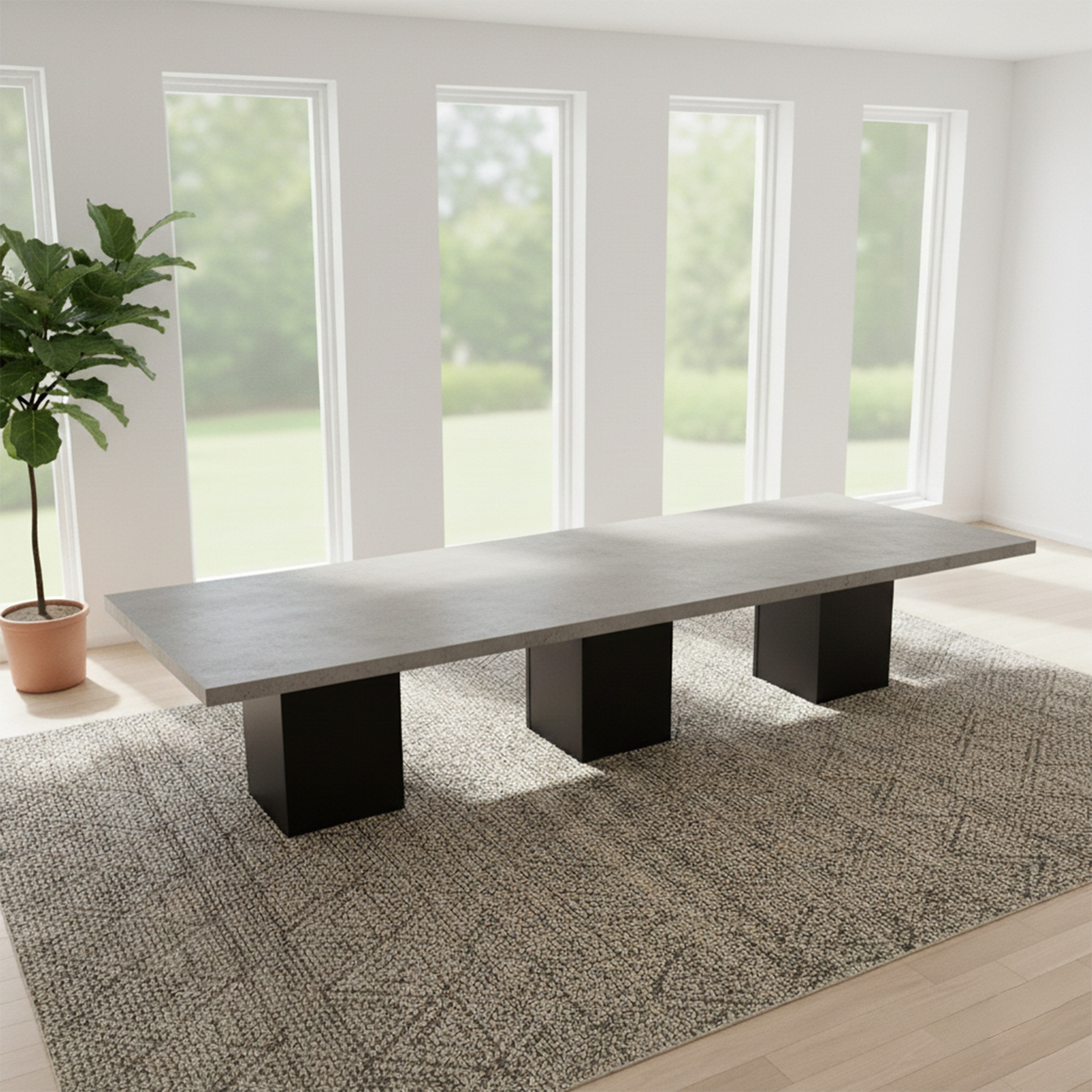 Winchester 12-Seater XL Dining Table-hbxfurniture-diningtablesandsets-diningtables-twelveseater-image-1