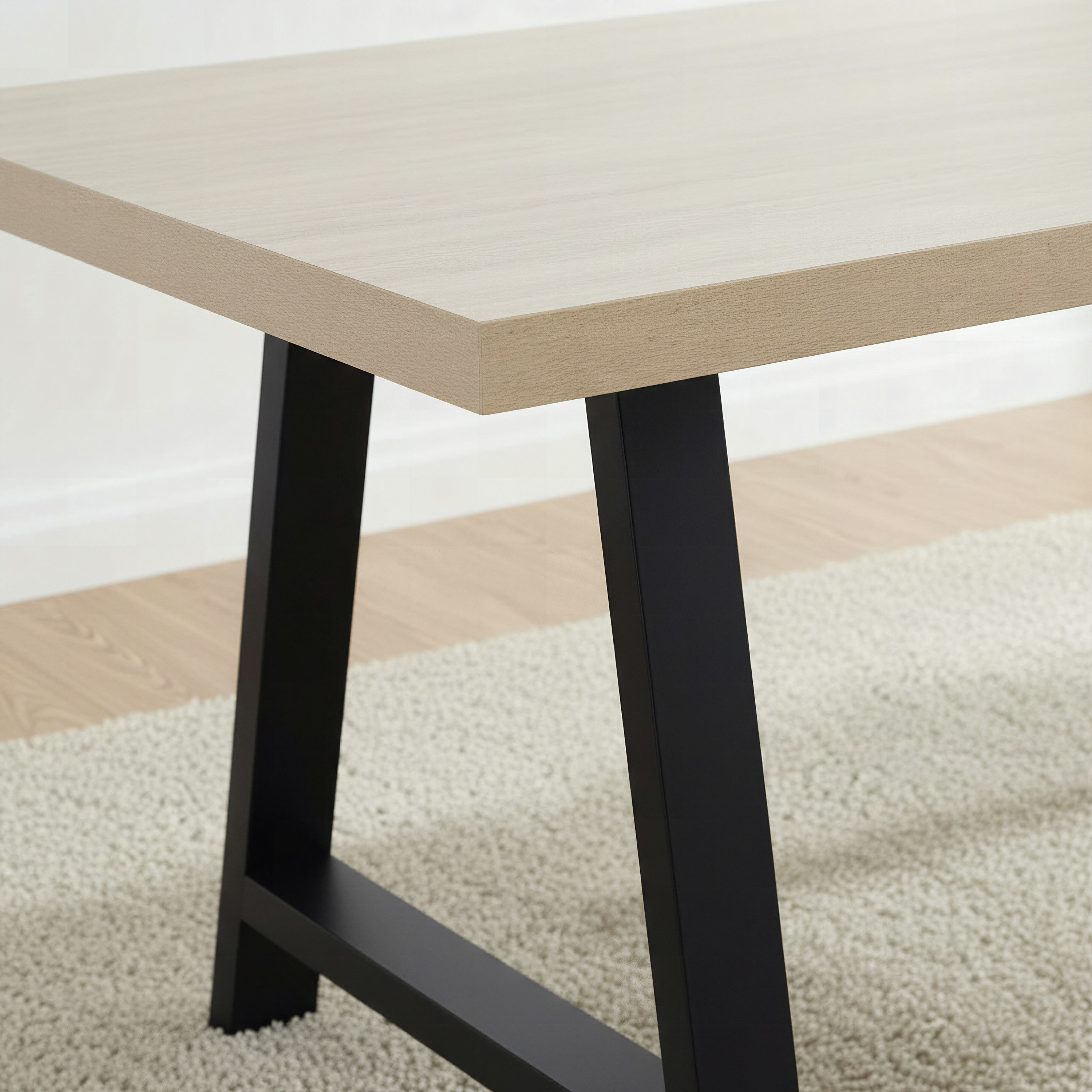 Iris 6-Seater A-Shaped Modular Dining Table-hbxdiningroom-diningtablesandsets-diningtables-sixseater-image-3