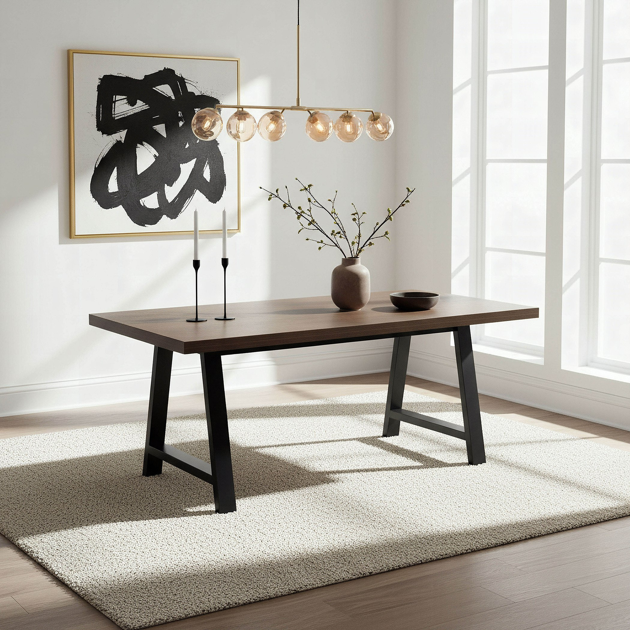 Iris 6-Seater A Shaped Modular Dining Table-hbxdiningroom-diningtablesandsets-diningtables-sixseater-image-5