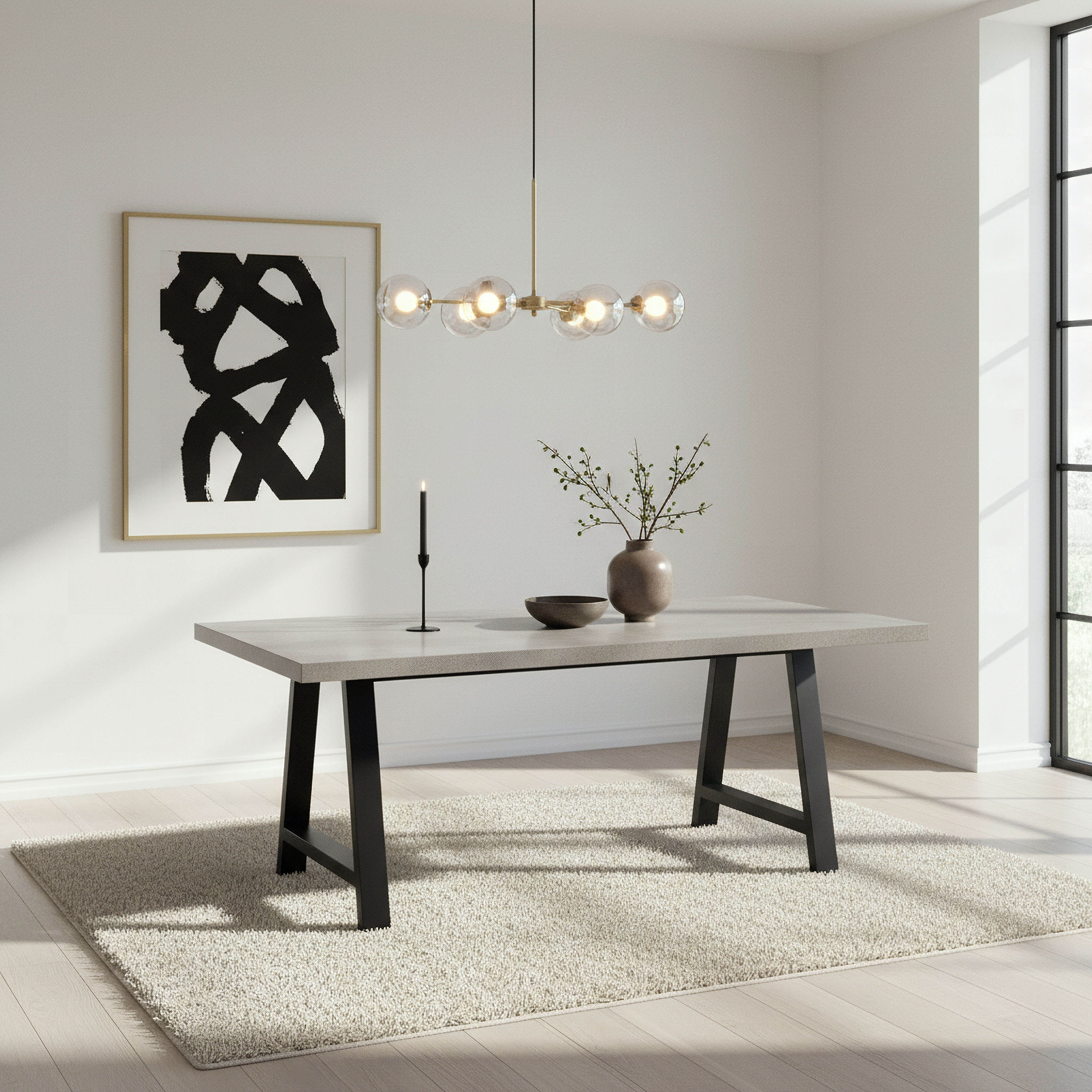 Iris 6-Seater A Shaped Modular Dining Table-hbxdiningroom-diningtablesandsets-diningtables-sixseater-image-5
