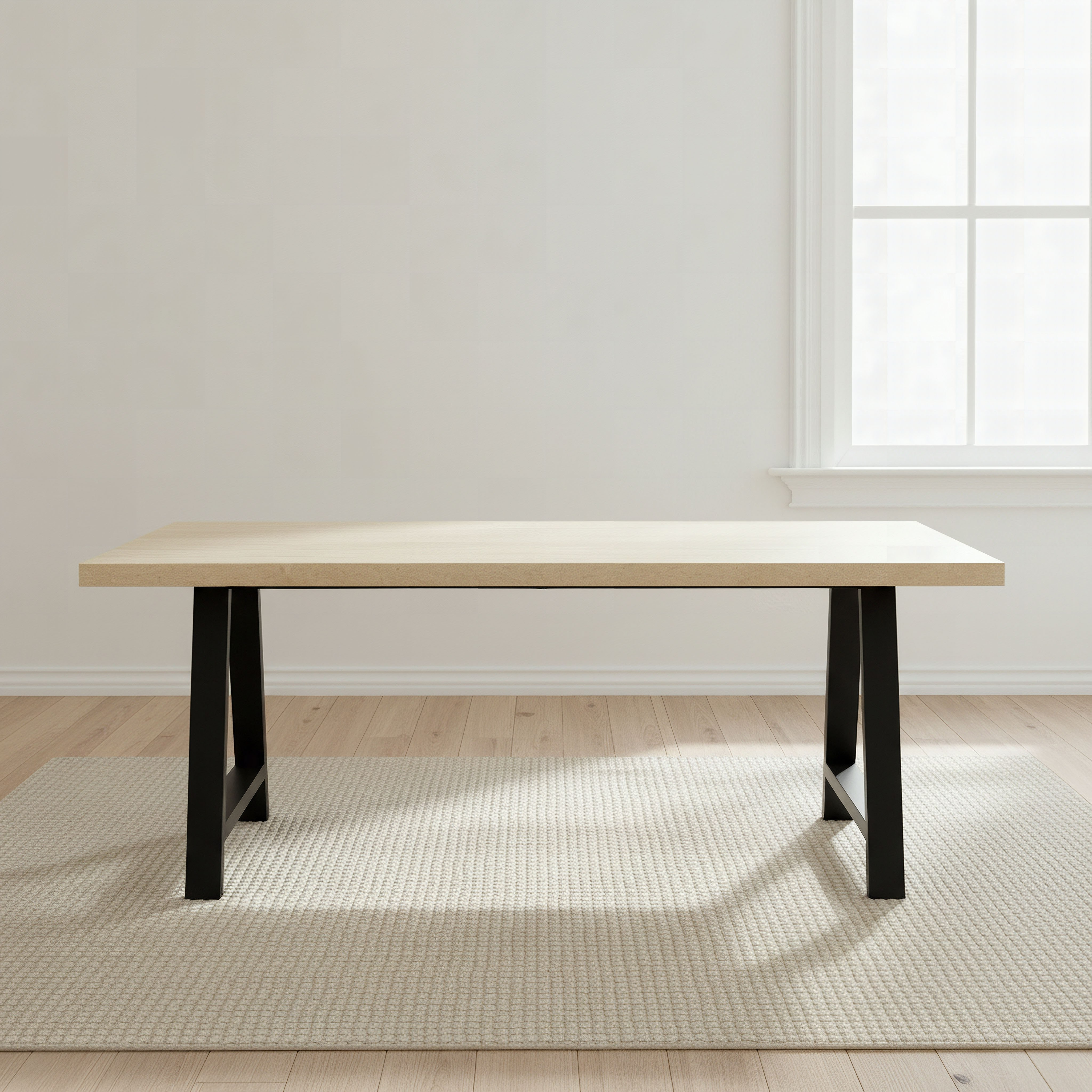 Iris 8-Seater A-Shaped Modular Dining Table-hbxfurniture-diningroom-diningsets-eightseater-image-2
