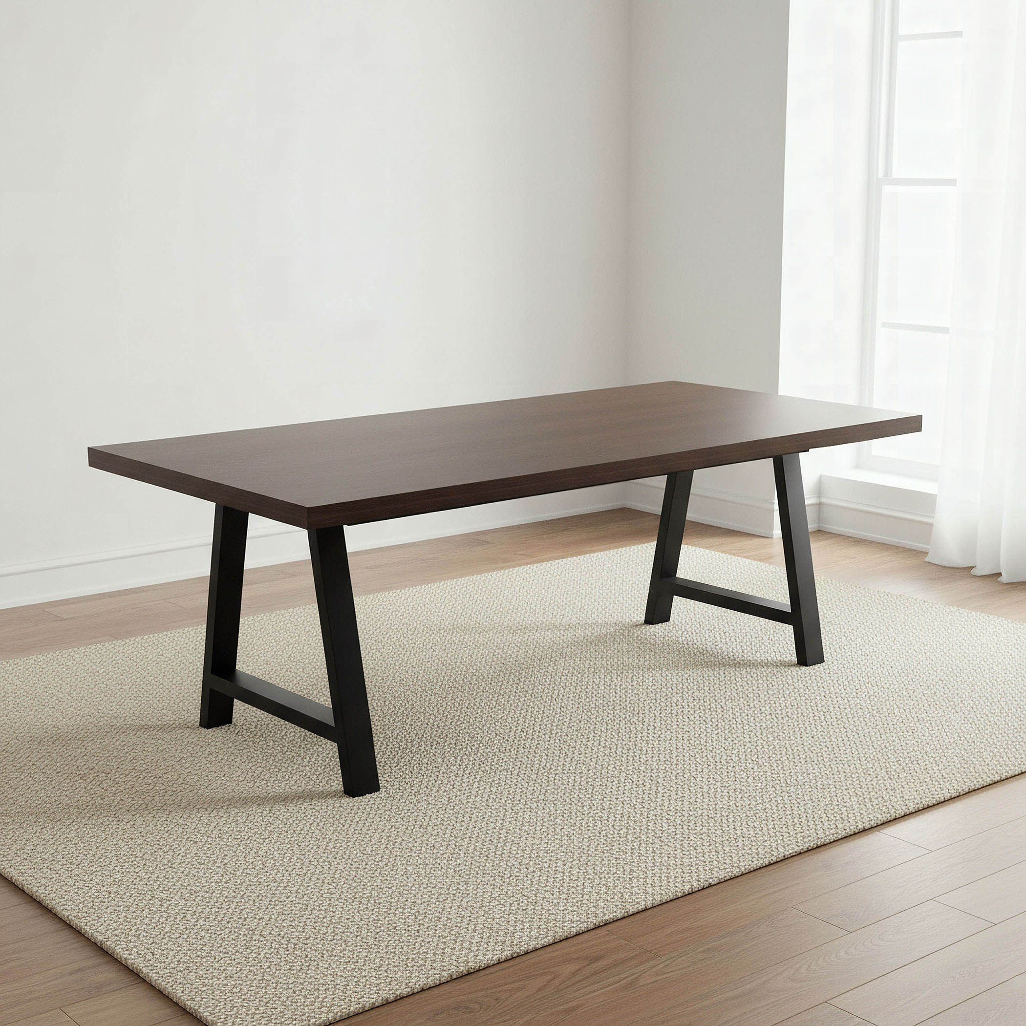 Iris 8-Seater A-Shaped Modular Dining Table-hbxfurniture-diningroom-diningsets-eightseater-image-1
