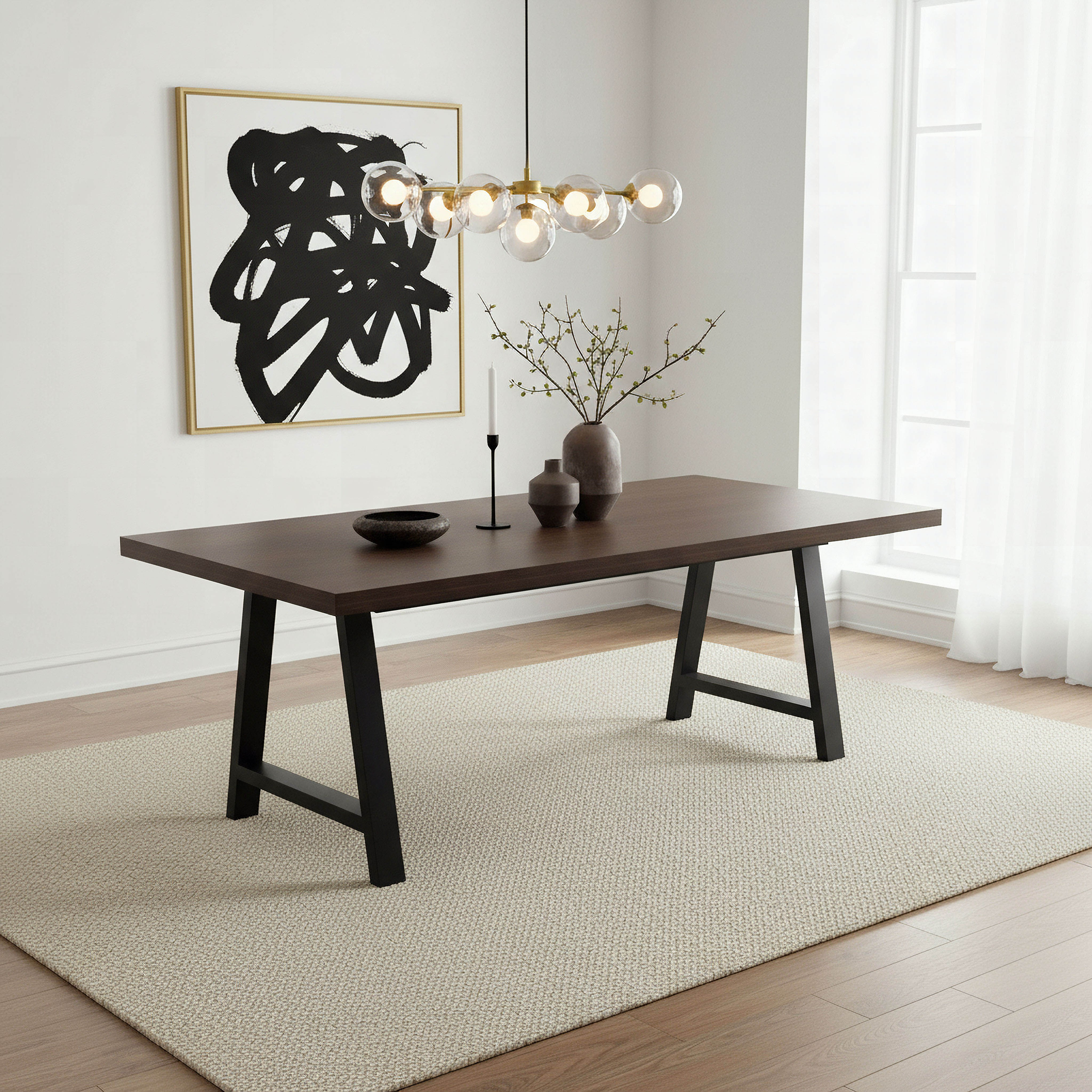 Iris 8-Seater A-Shaped Modular Dining Table-hbxfurniture-diningroom-diningsets-eightseater-image-5