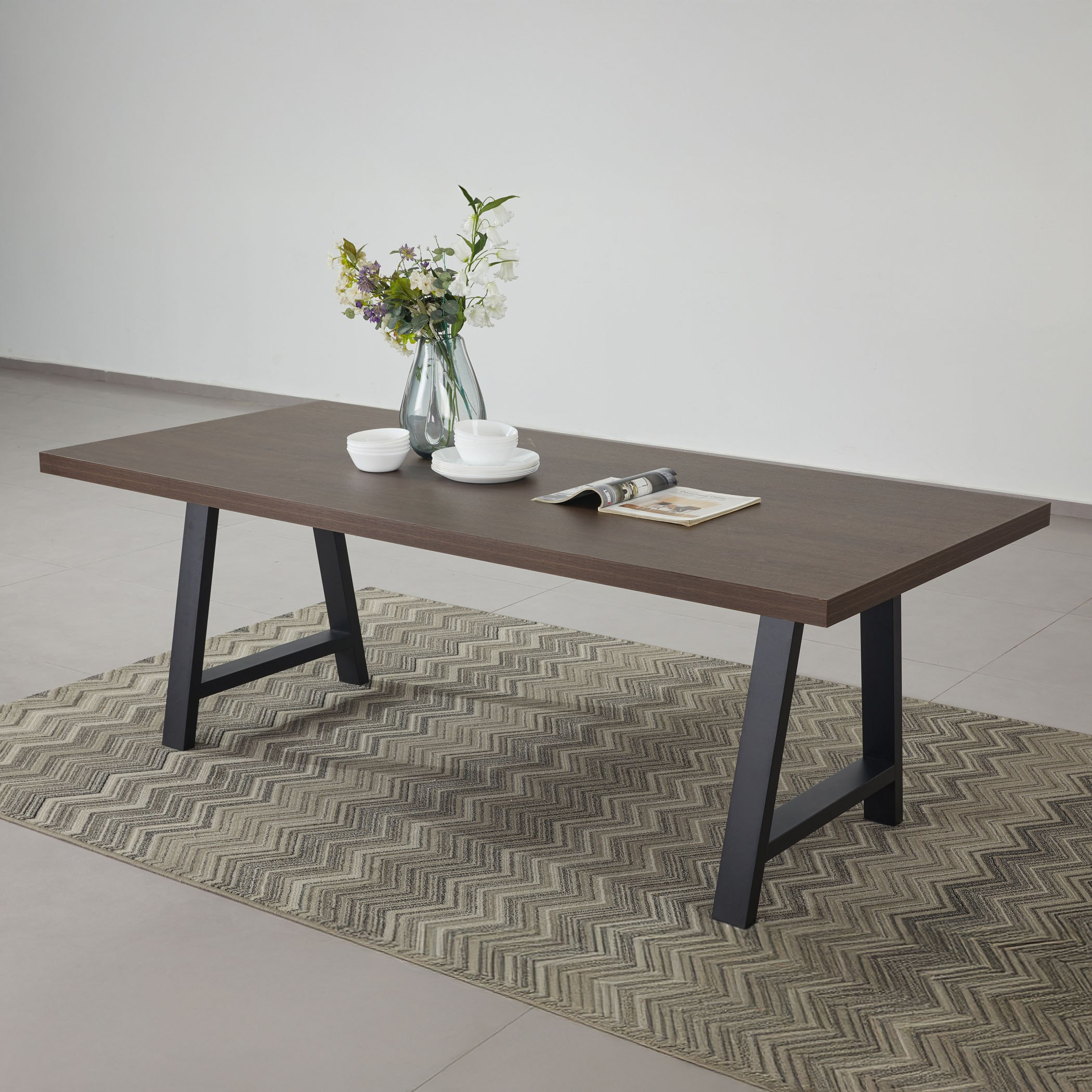 Iris 8-Seater A-Shaped Modular Dining Table-hbxfurniture-diningroom-diningsets-eightseater-image-6